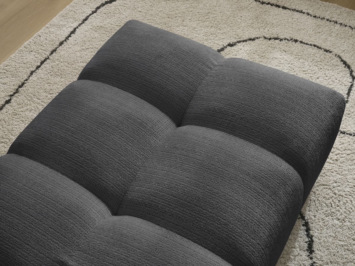 Bobochic Anakin Pouf Strukturstoff Schwarz