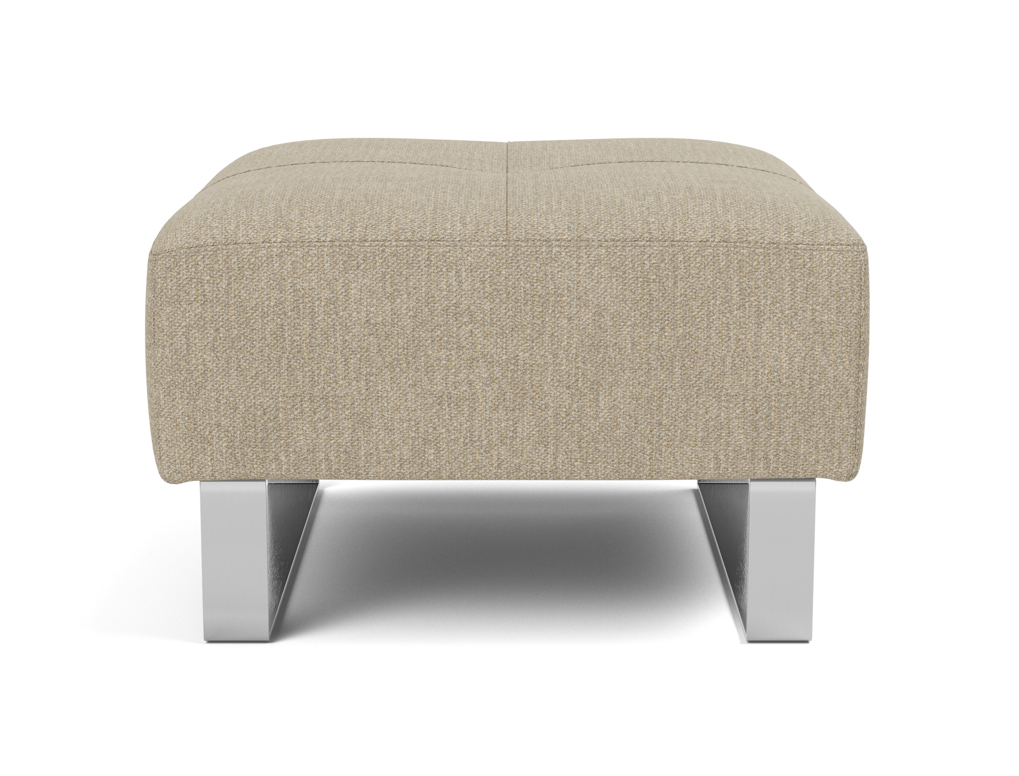 Hocker Supremax D.E.L. Strukturierter Stoff Taura 356-Sand