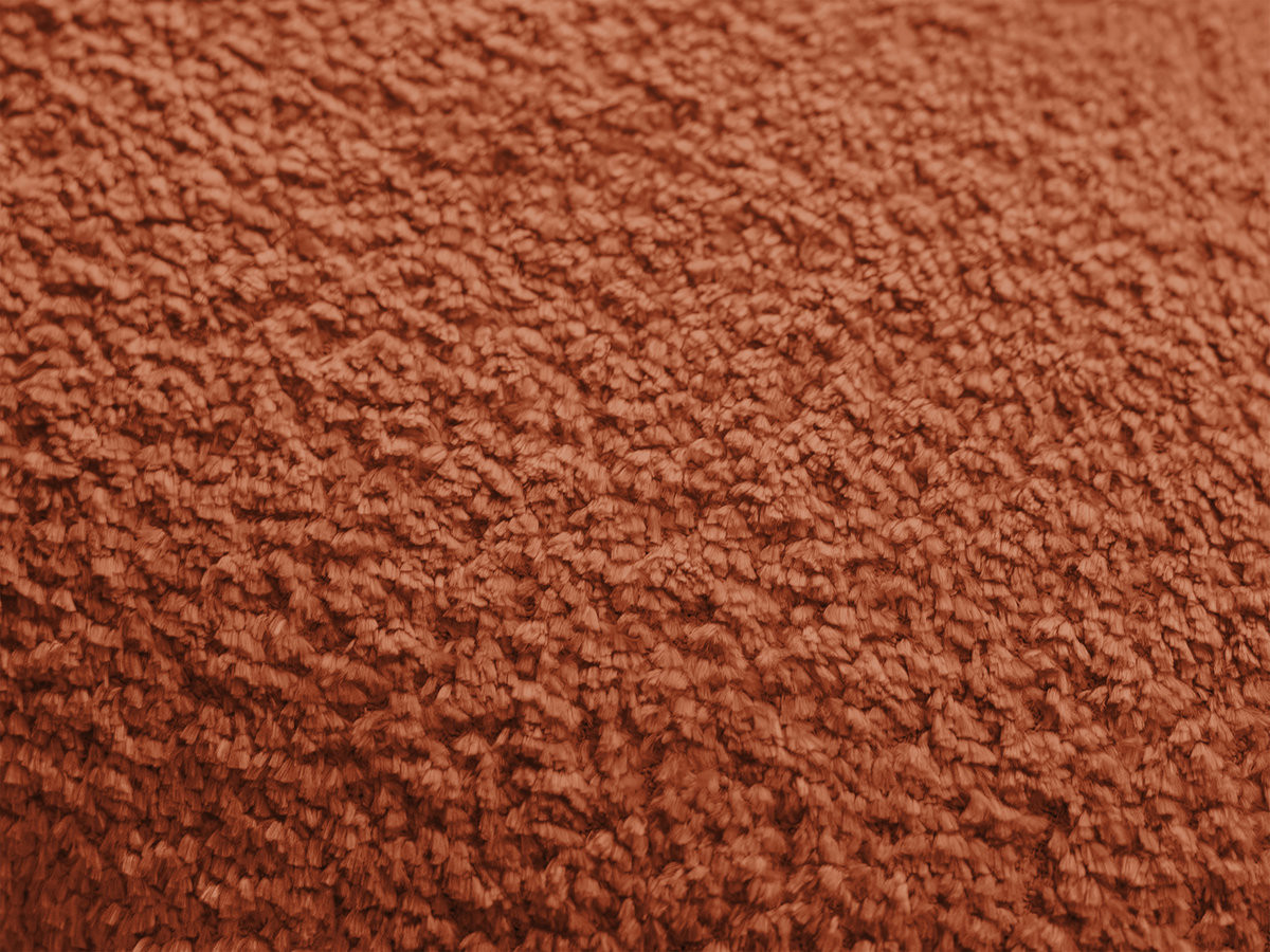 Bobochic Anda Sofamodul 2-Sitzer Chenille Orange Ecke links