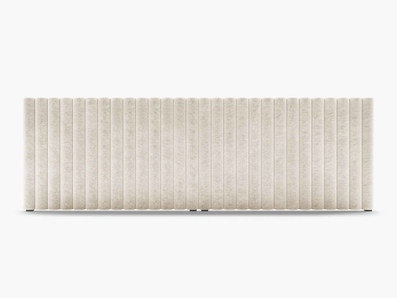 Micadoni Mistero Polster-Kopfteil Chenille Perfect Harmony Helles Beige 280x95