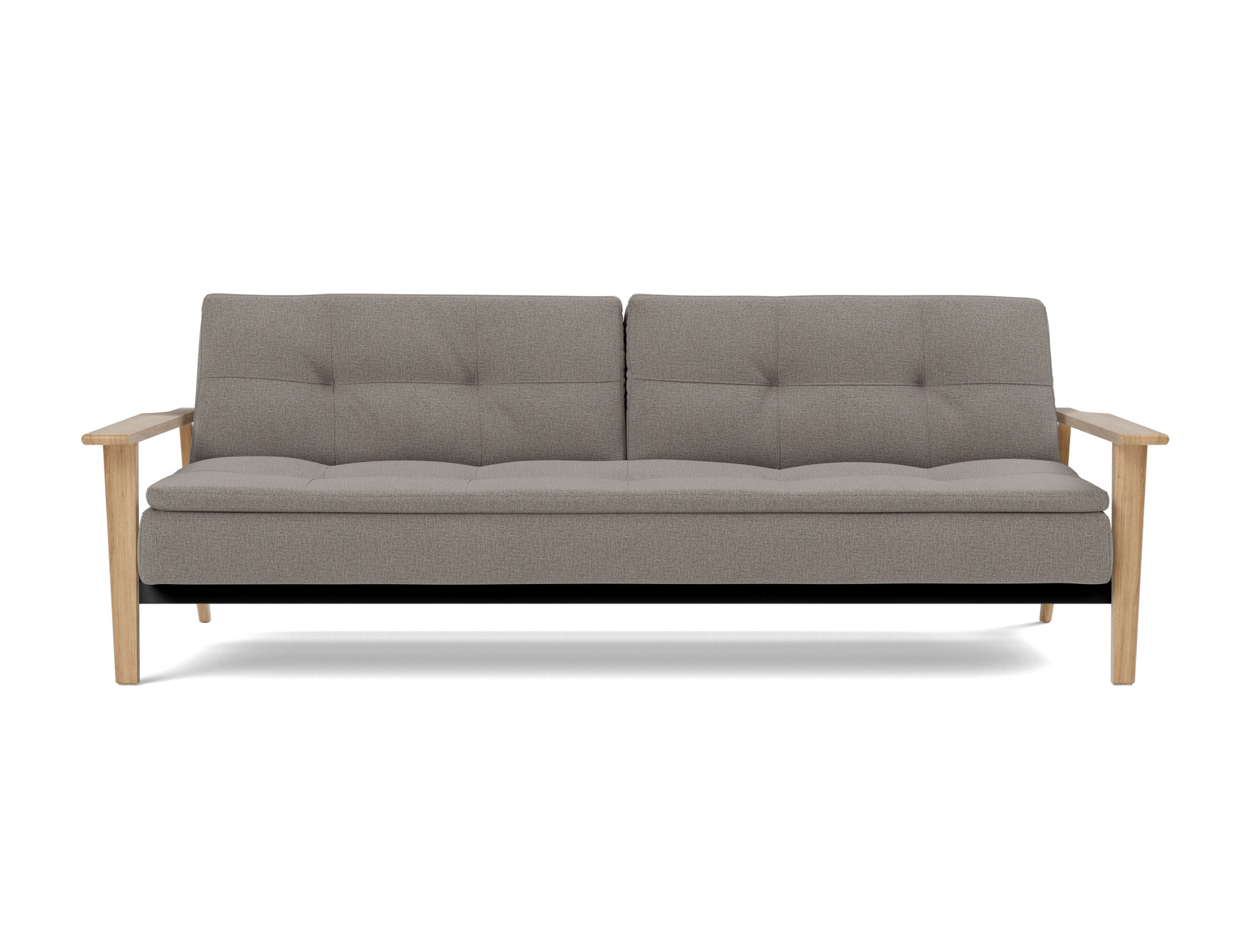 Schlafsofa Dublexo Frej Flachgewebe Mixed Dance 521-Grey