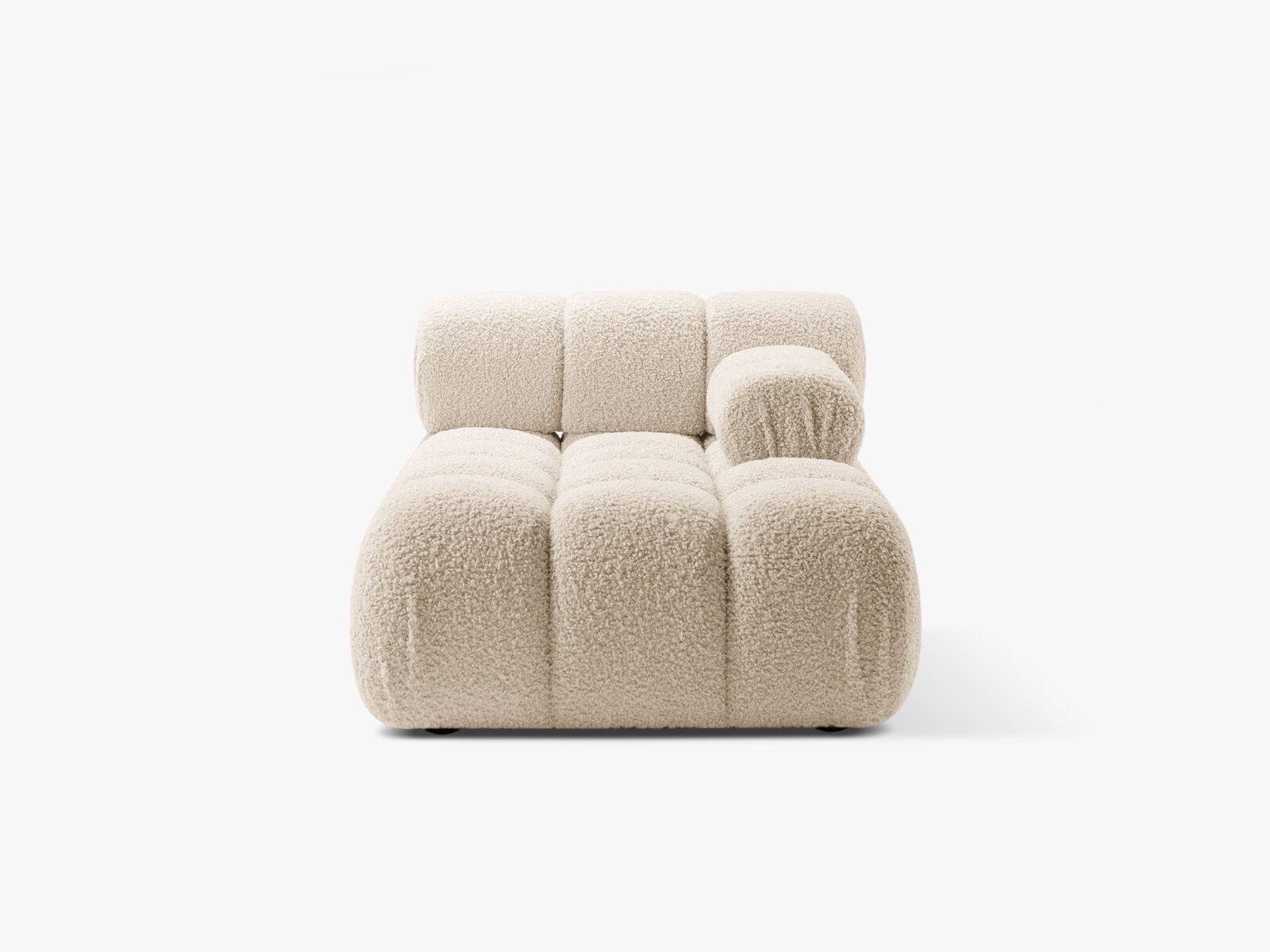 Micadoni Recamiere Bellis Rechts Boucle Rolf Helles Beige