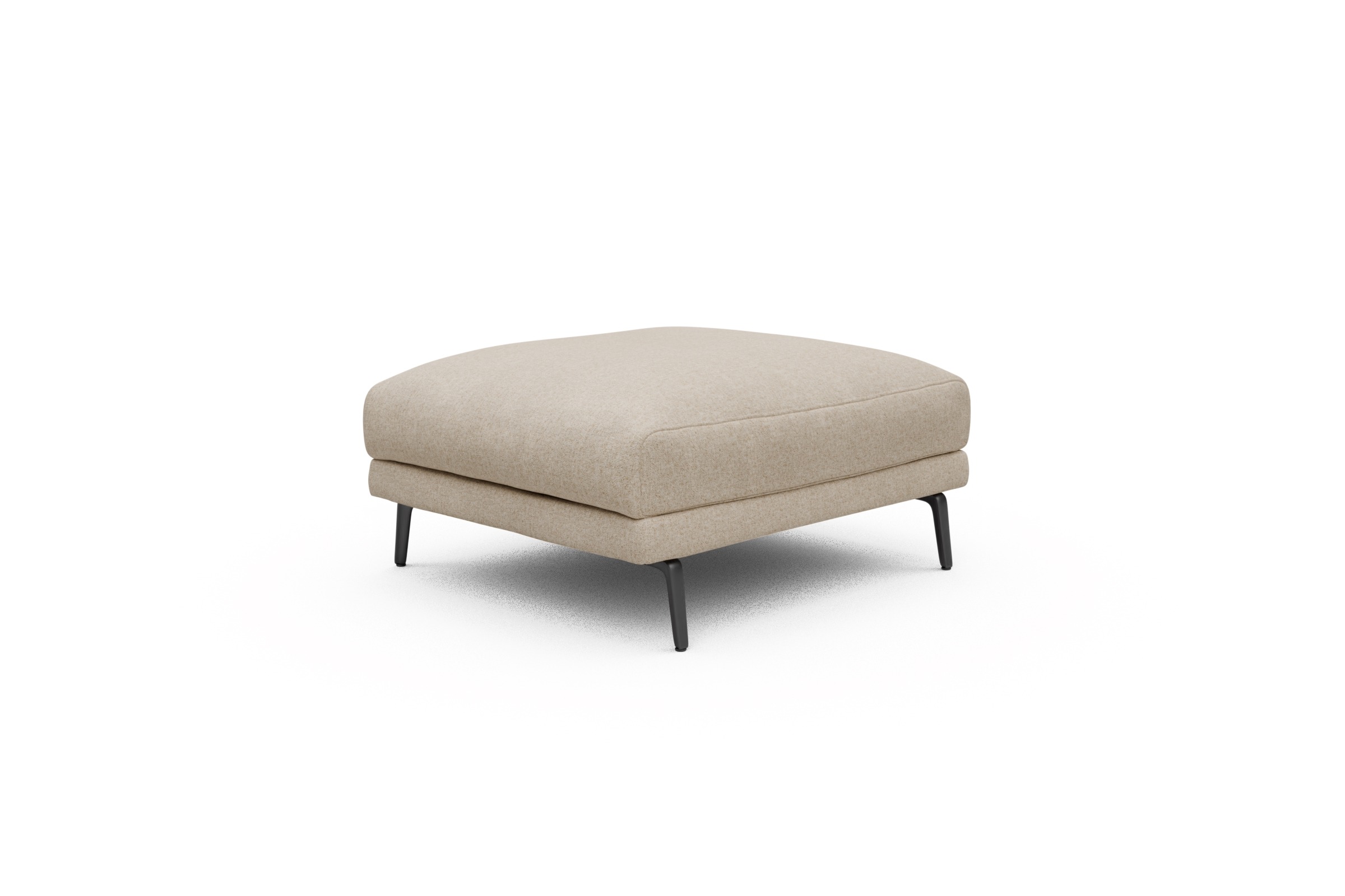 Sitzhocker Karl Casone-Natural-Beige