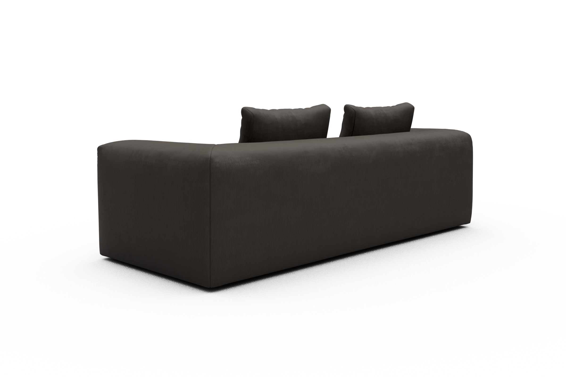 Sofa Fred 3-Sitzer Cordufine-Taupe