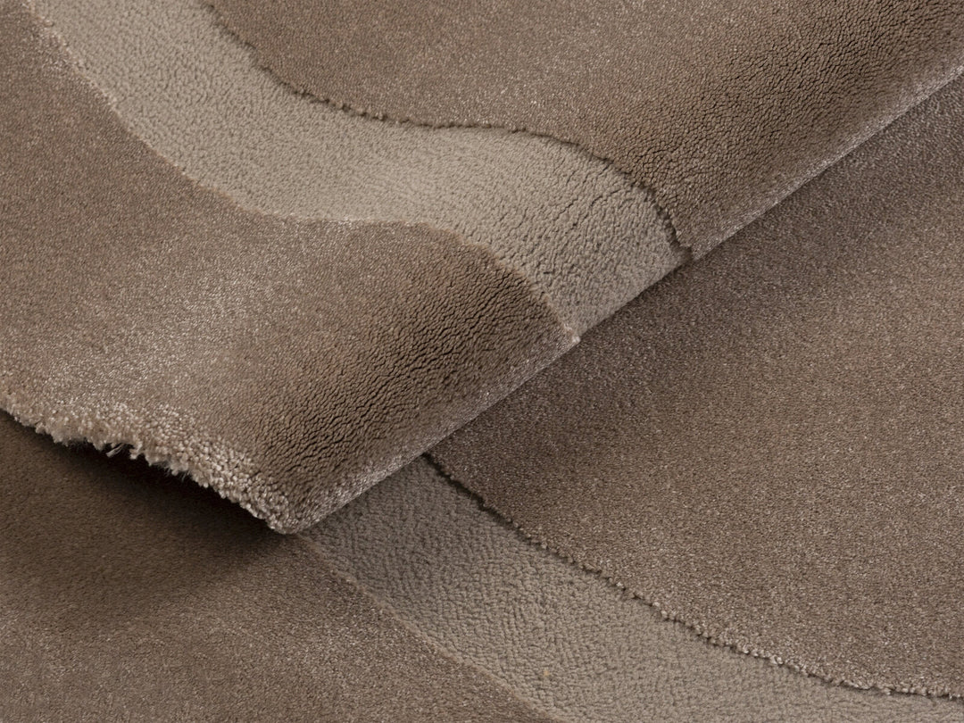 Micadoni Nomad Teppich Frisé Beige 150 x 230 cm
