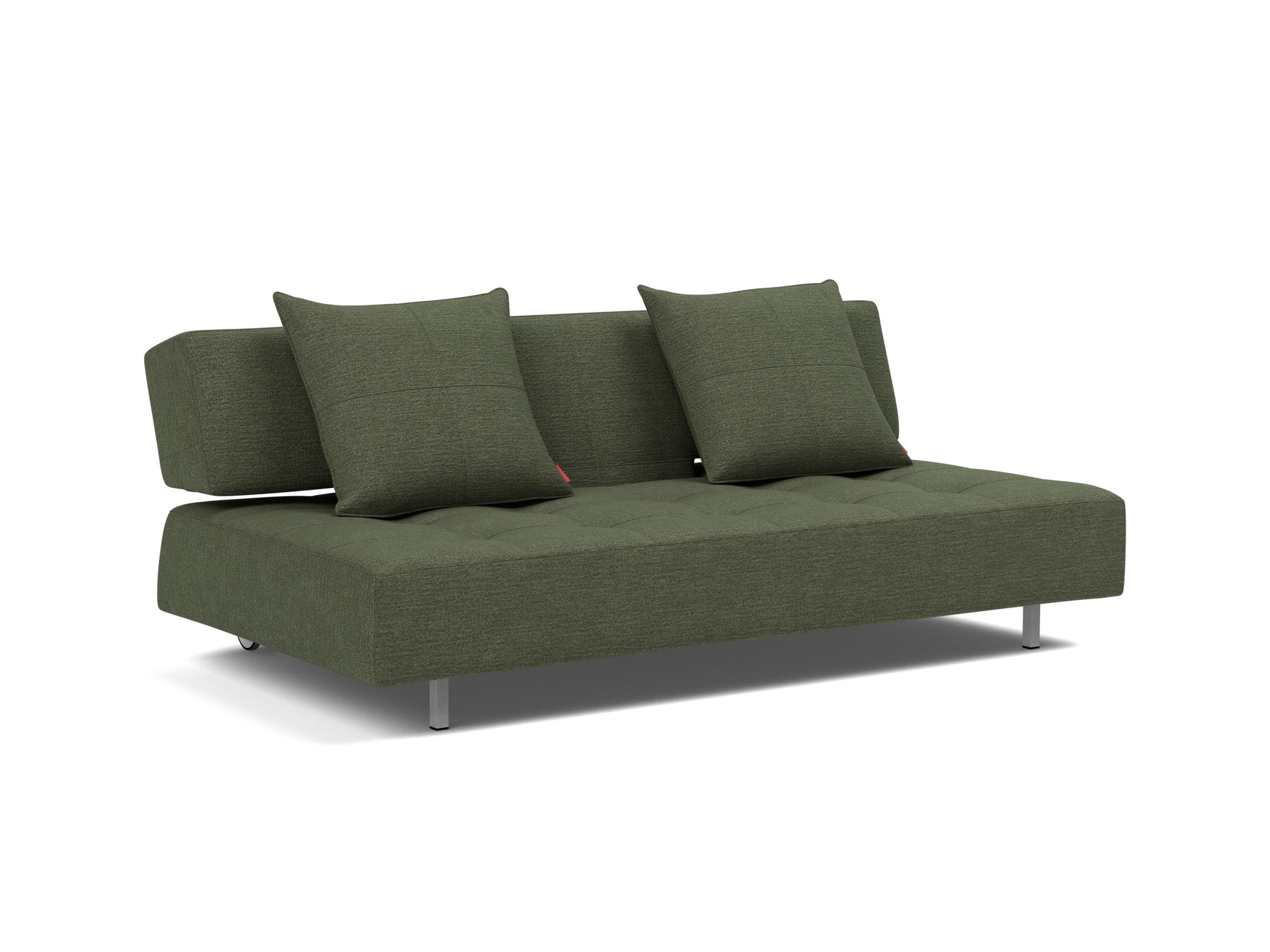 Schlafsofa Long Horn D.E.L. Strukturierter Stoff Taura 353-Forest