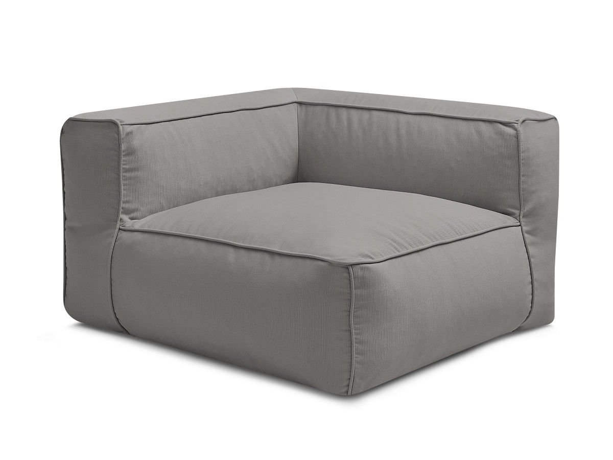 Bobochic Giulia Eckmodul Stoff Dunkelgrau
