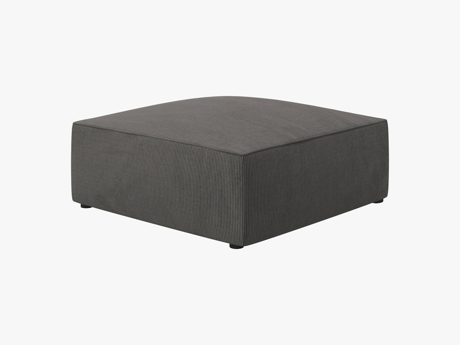 Micadoni Hocker Ruby 1-Sitzer Kord Scala Dunkelgrau