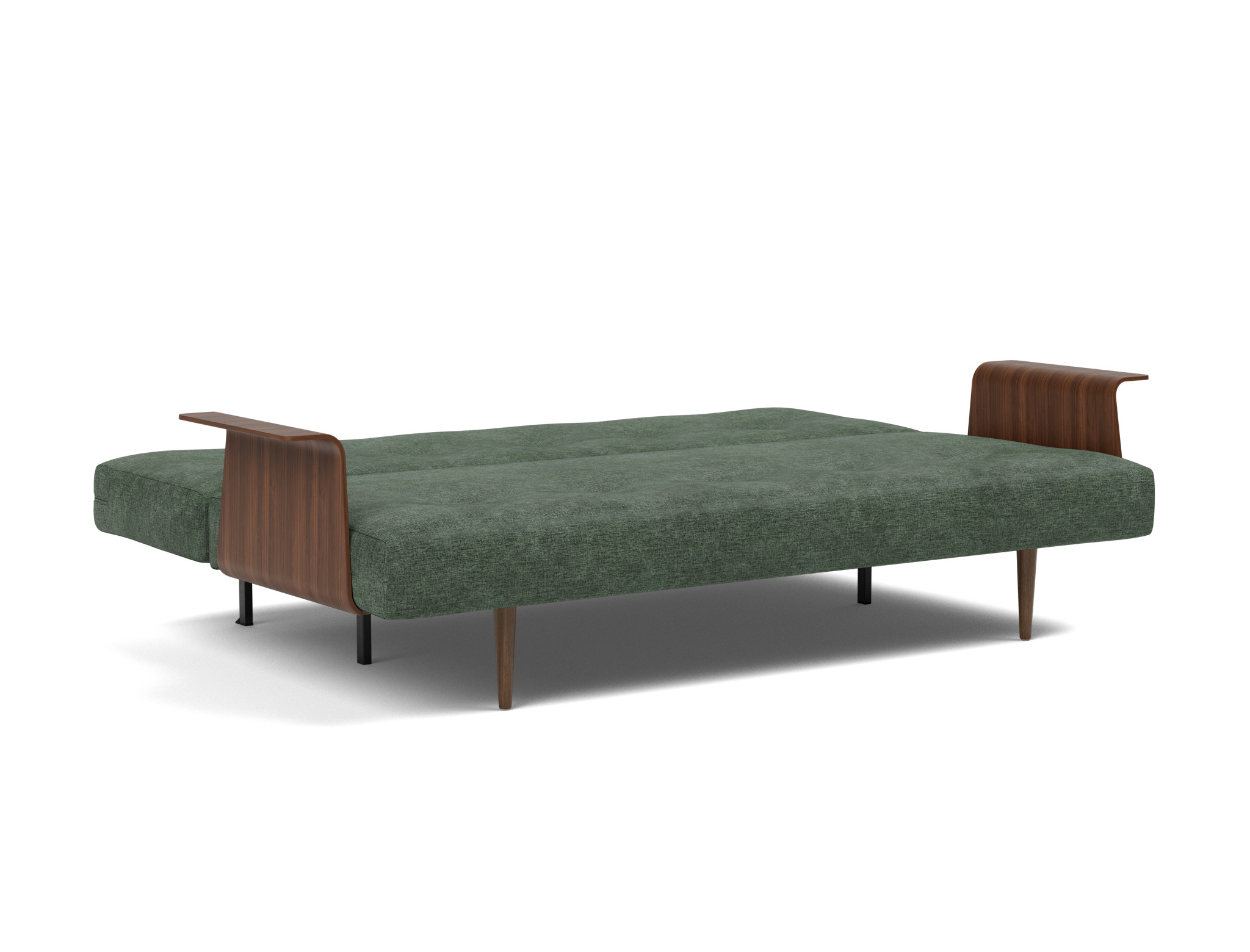 Schlafsofa Recast mit Armlehnen Flachgewebe Avella 281-Pine-Green