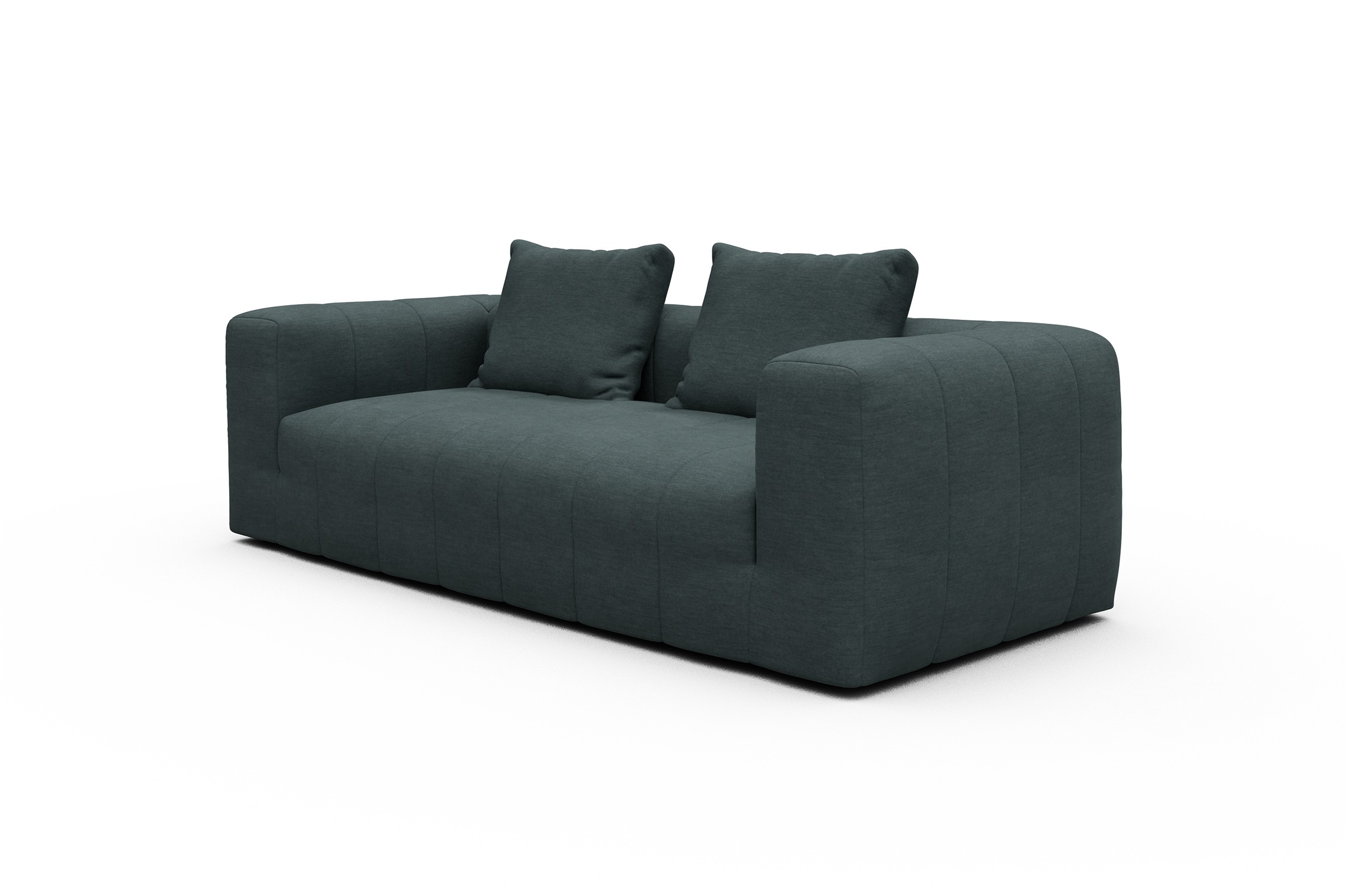 Sofa Hugo 3-Sitzer Vivus-Blue