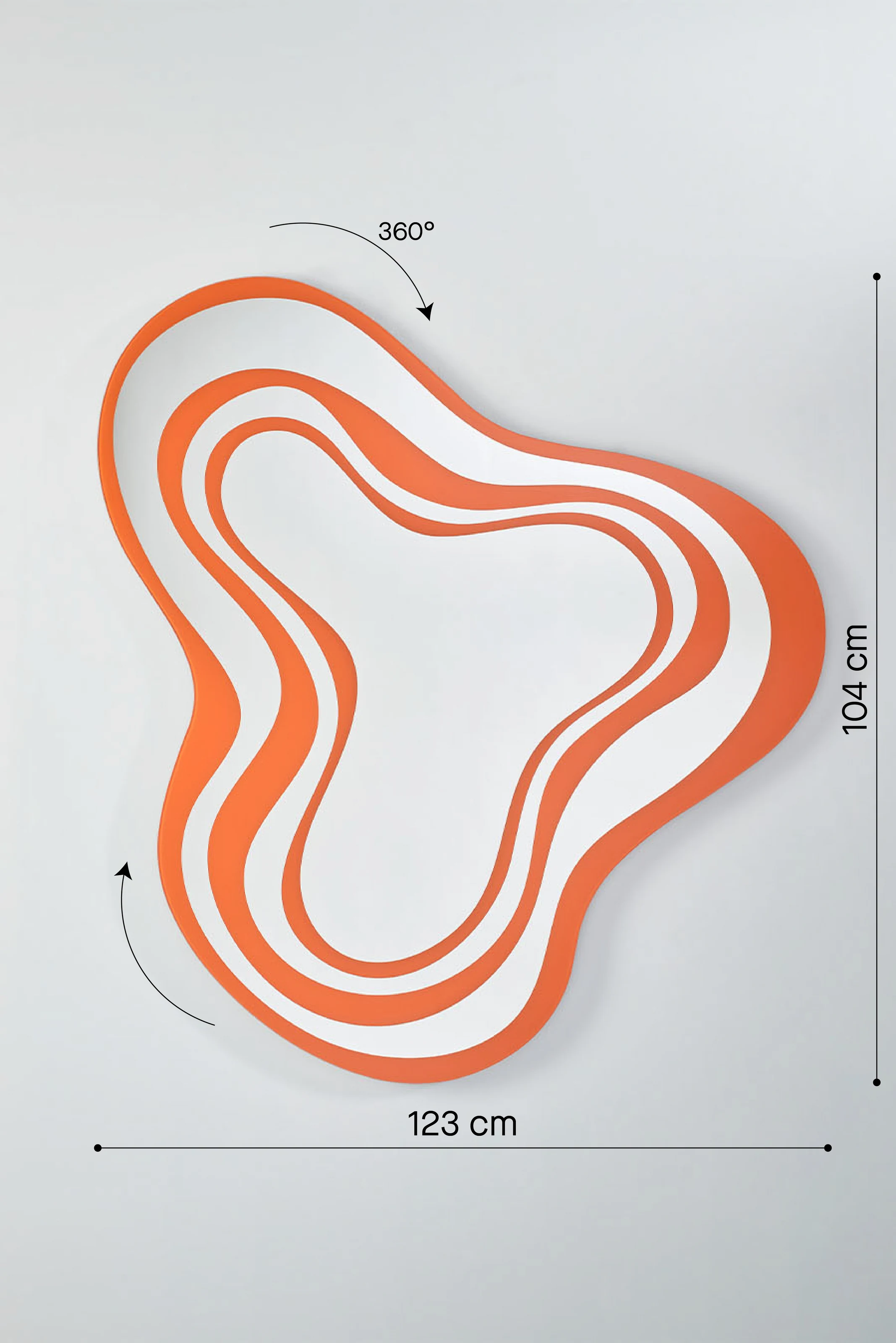 deKnudt Nimbus Orange – Maßzeichnung 8