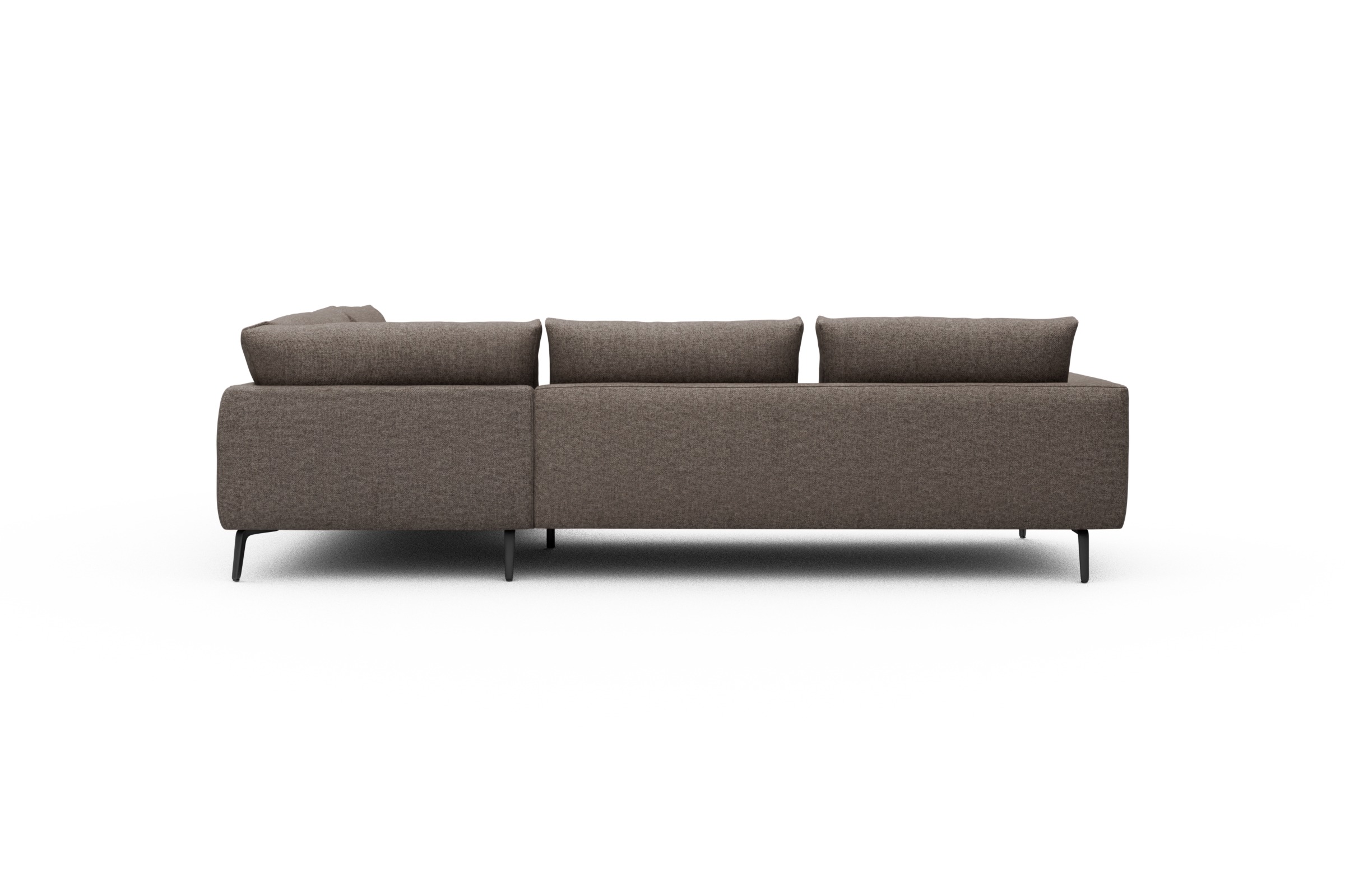 Ecksofa Karl Relax-Ecke rechts mit 2,5-Sitzer Sama-Stone