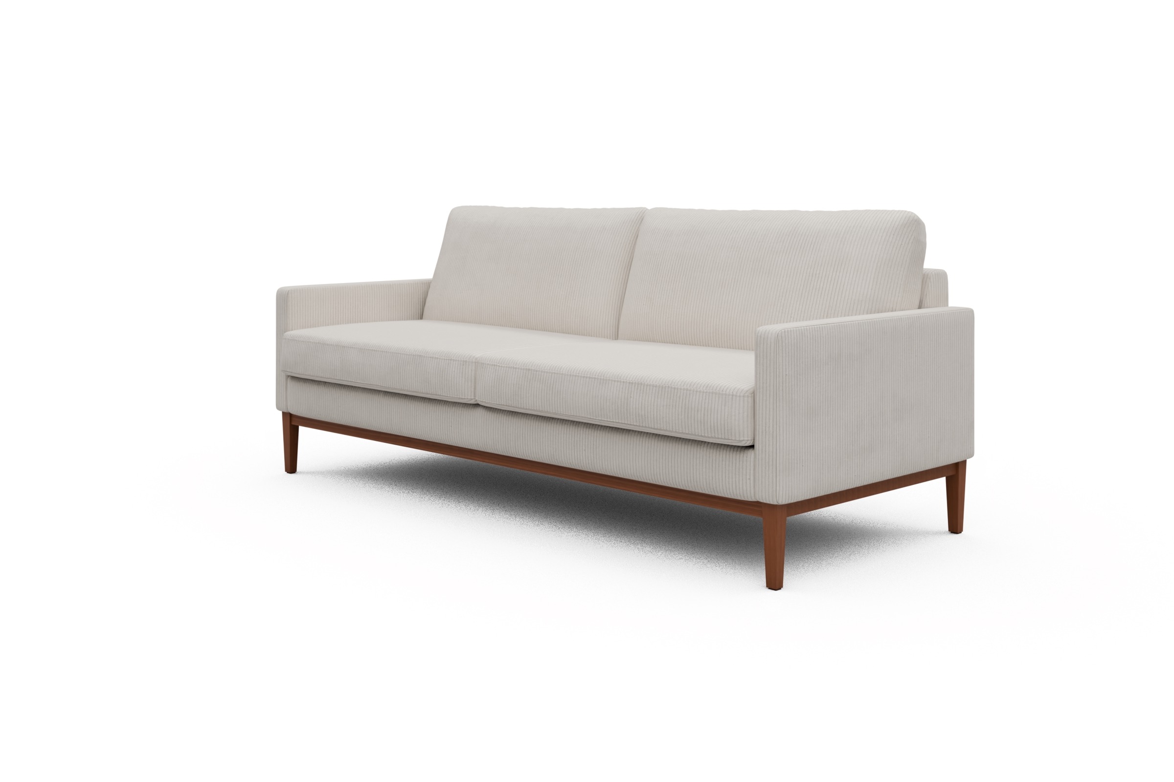 Sofa Bodo 3-Sitzer Corduroy-Ivory