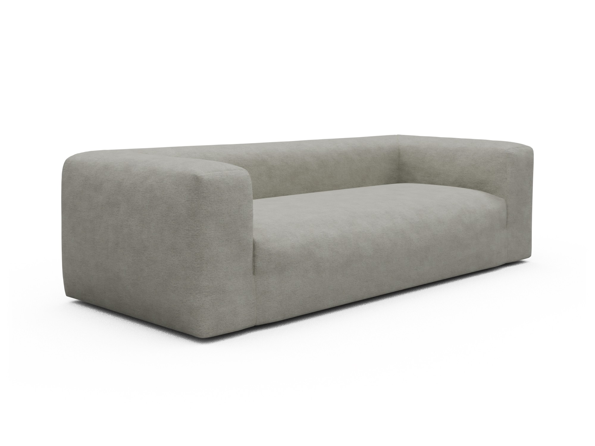 Skandi Home Sofa Fred 3-Sitzer Carreno-Moon-Stone-White moebelfaktor