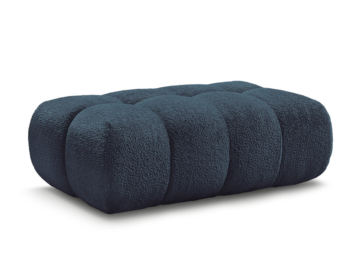 Bobochic Jaya Pouf Chenille Hellblau
