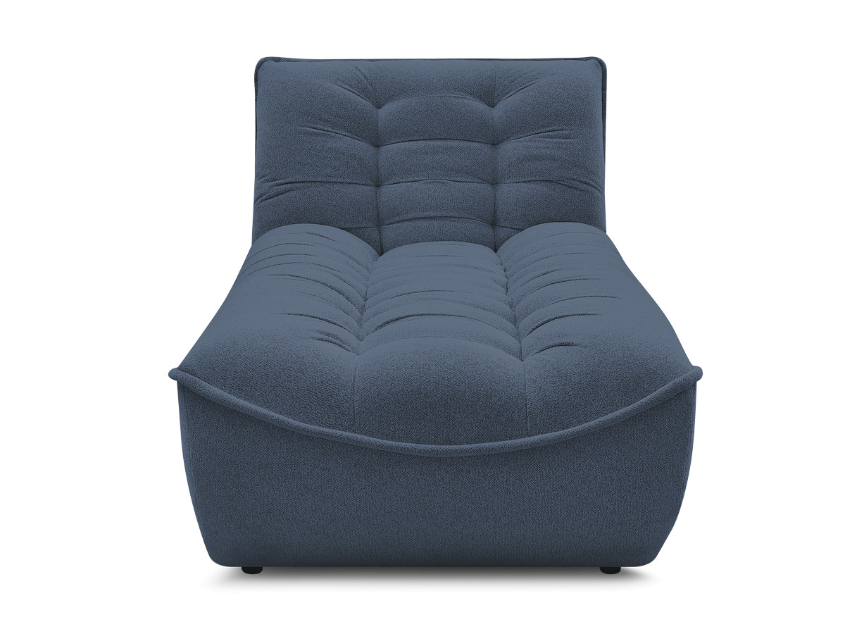 Bobochic Serena Méridienne-Modul Melange-Stoff Blau