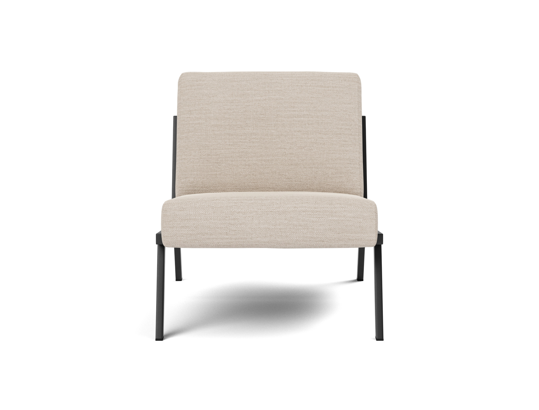 Sessel Vikko Webstoff Blida 612-Sand-Grey