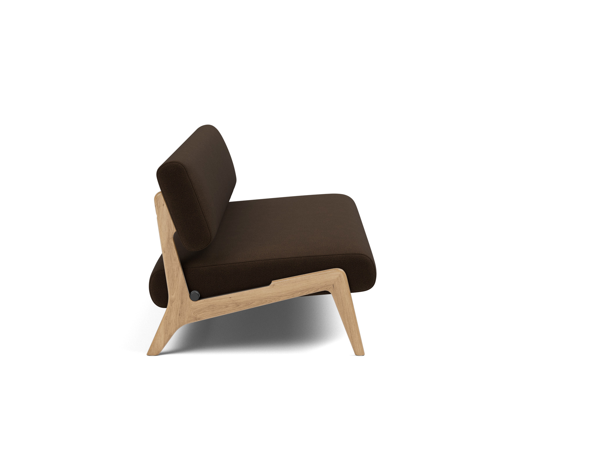 Tagesbett Nolis Strukturierter Stoff Taura 358-Chocco