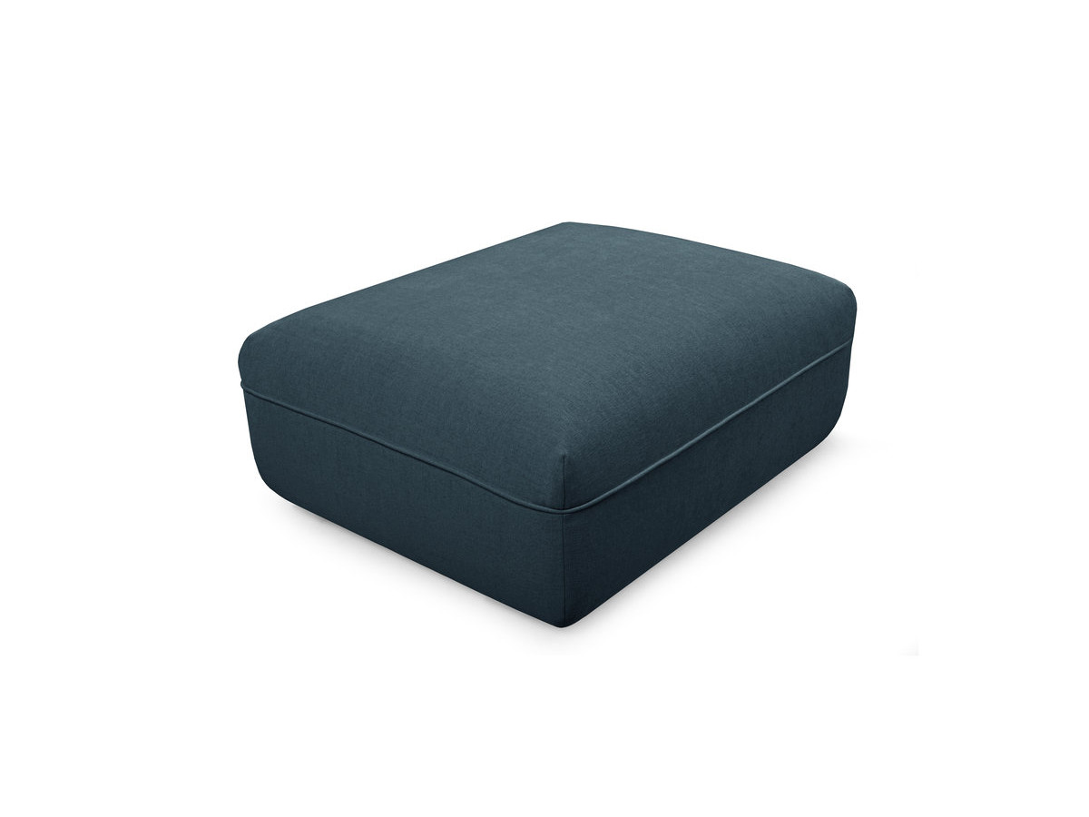 Bobochic Luigi Pouf Strukturstoff Blau
