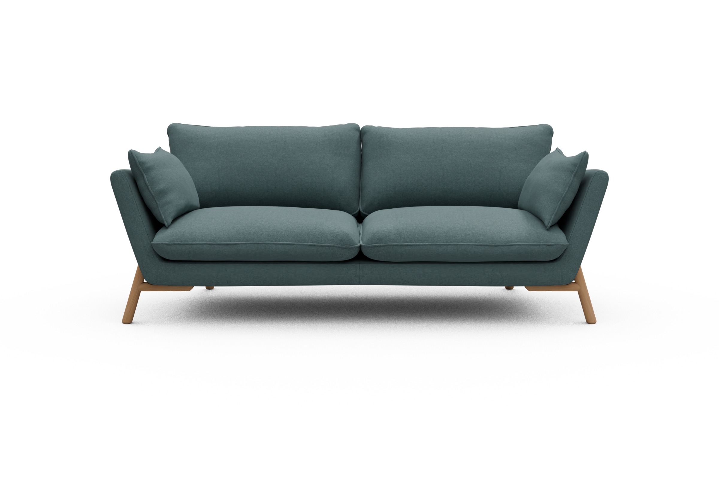 Skandi Home Sofa Emil 3-Sitzer Beinfarbe Eiche Natur Satya-Niagara moebelfaktor