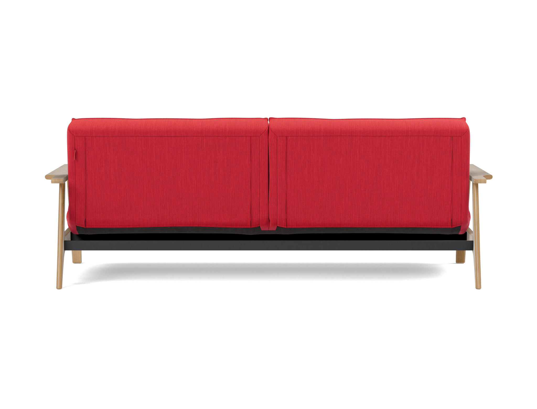 Schlafsofa Splitback Frej Flachgewebe Elegance 511-Red