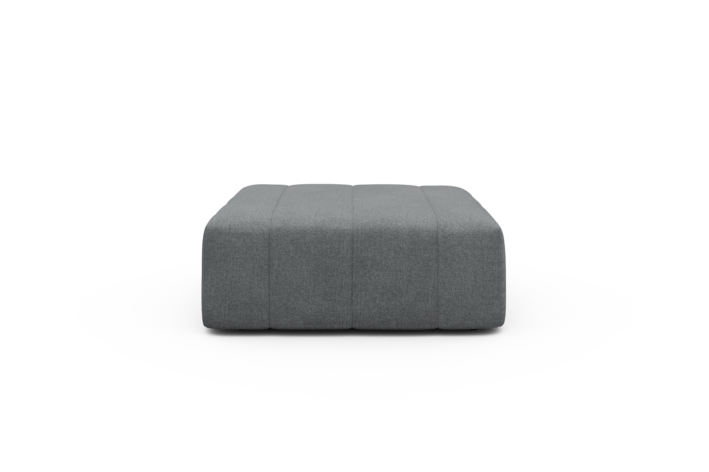 Sitzhocker Hugo Ottomane Casone-Gravel-Grey