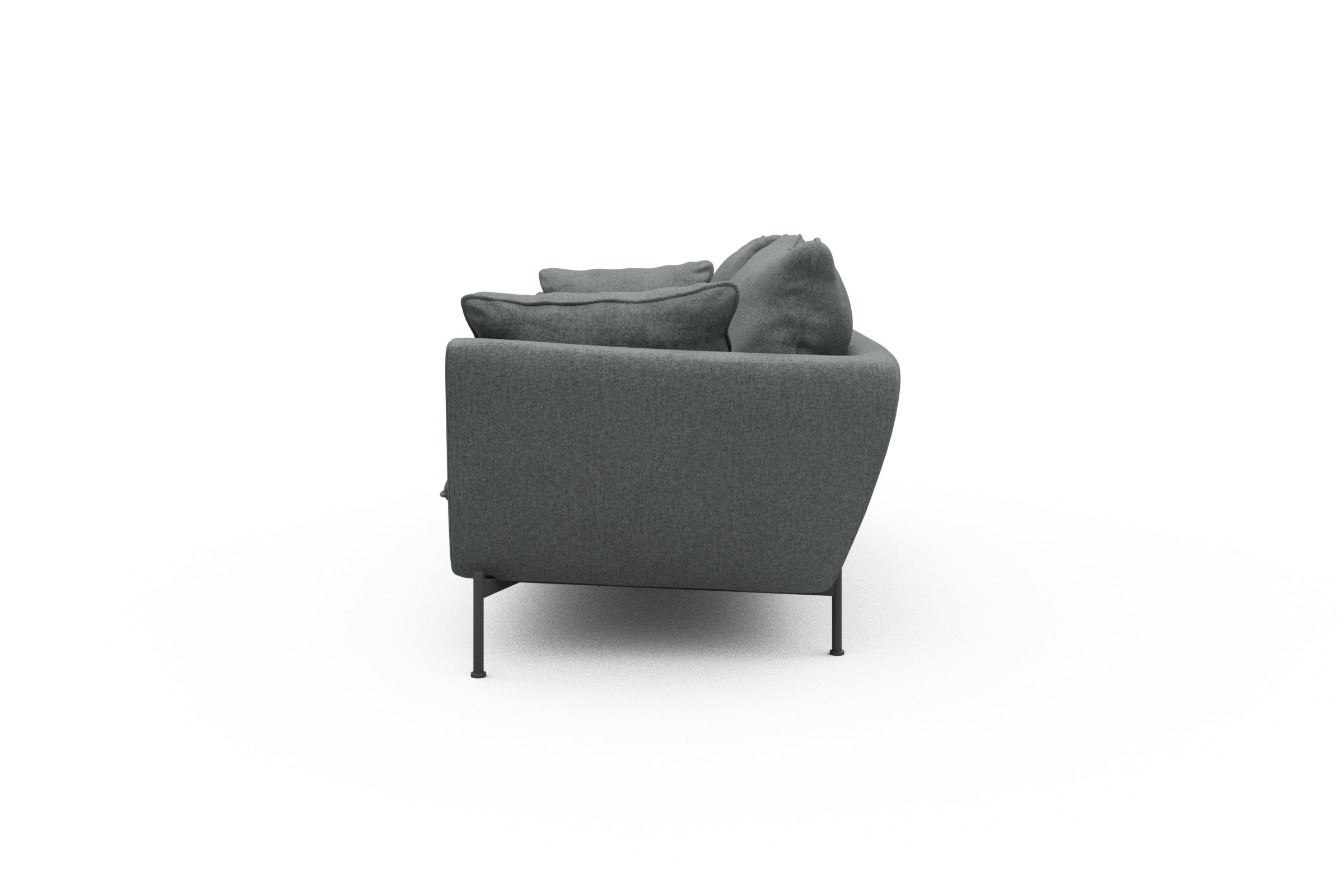 Sofa Anton PREMIUM 3-Sitzer Casone-Gravel-Grey