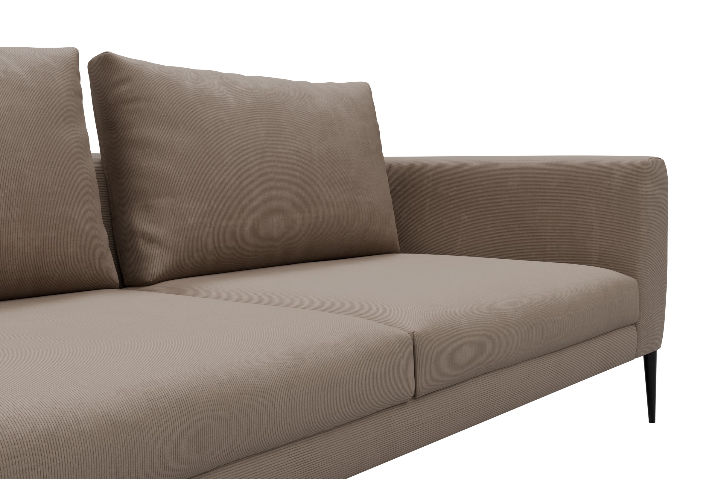 Sofa Paul 2-Sitzer Cordufine-Biege