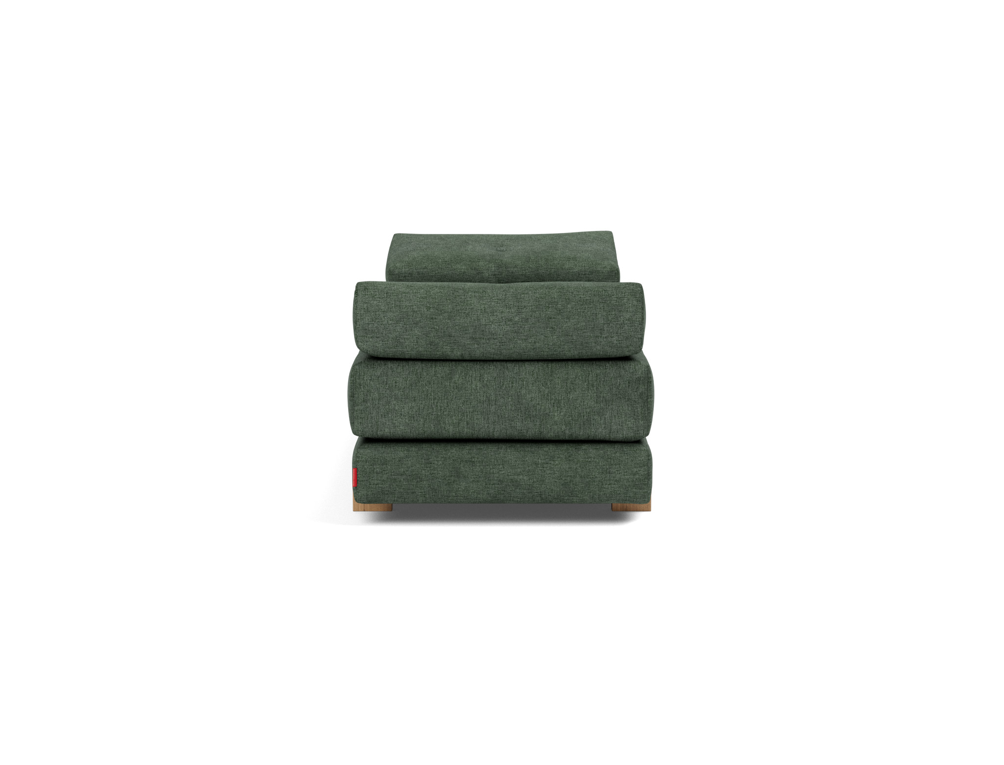Tagesbett Sigmund Flachgewebe Avella 281-Pine-Green Beine Drip Eiche