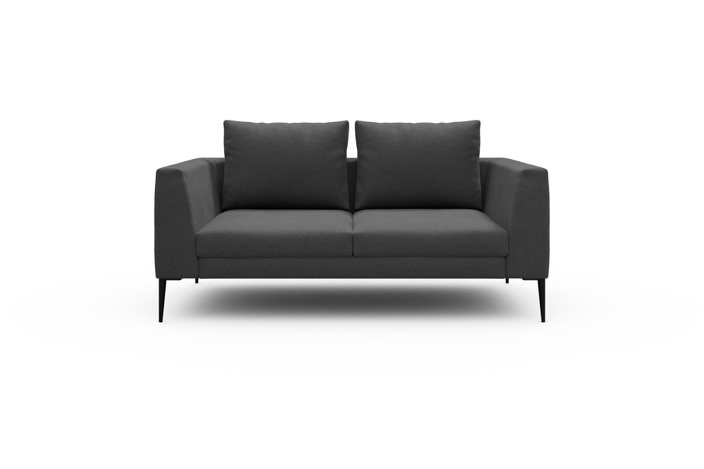 Skandi Home Sofa Paul 2-Sitzer Satya-Zinc moebelfaktor