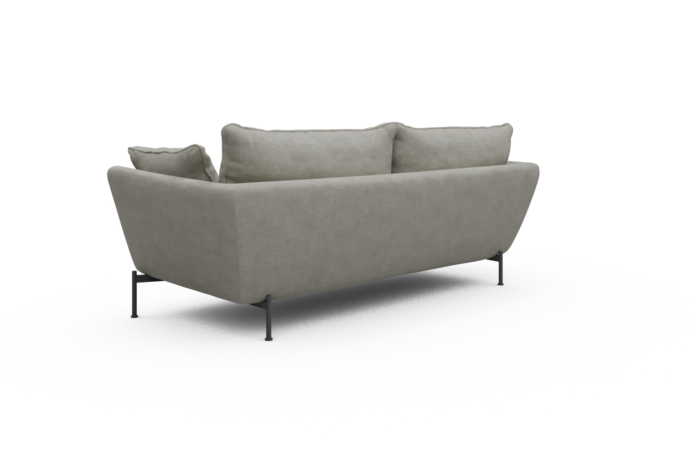 Sofa Anton PREMIUM 3-Sitzer Carreno-Moon-Stone-White