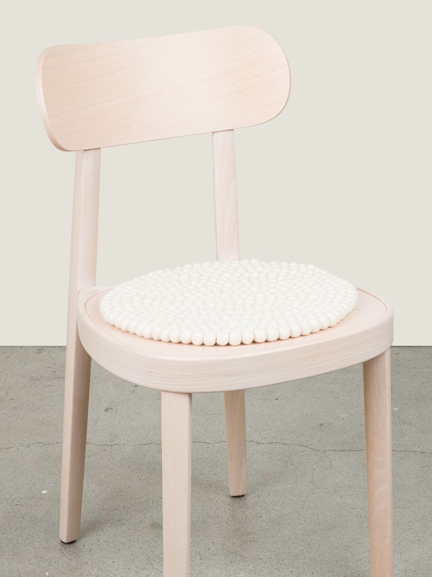 myfelt Linea - Filzkugel Sitzauflage rund