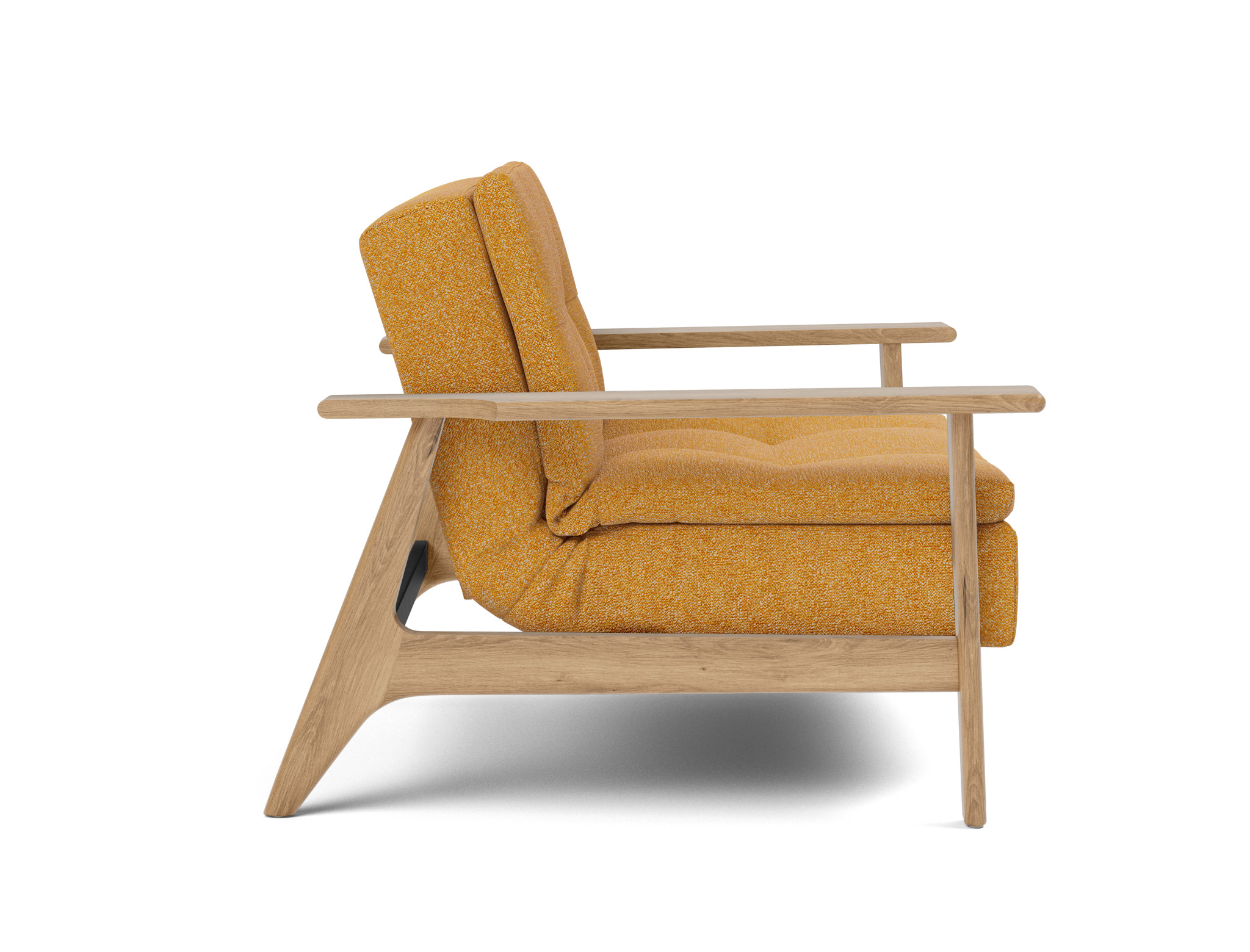 Sessel Dublexo Frej Boucle Skandi 536-Ochre