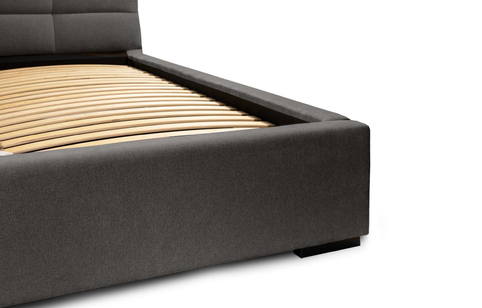 Polsterbett Navo Chenille 140x200 mit Holzrahmen Ditra-New 14