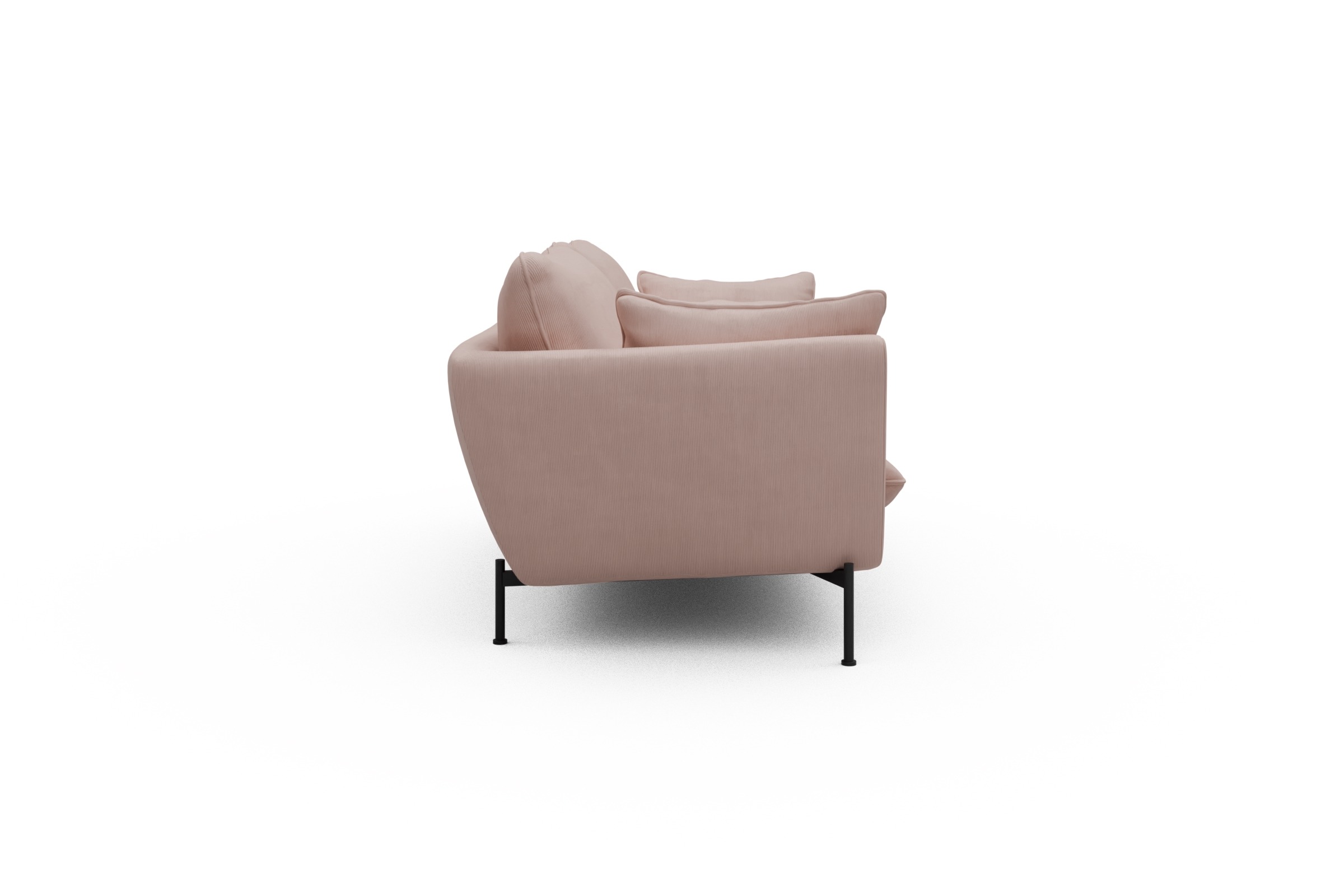 Sofa Anton 2-Sitzer Cordufine-Blush