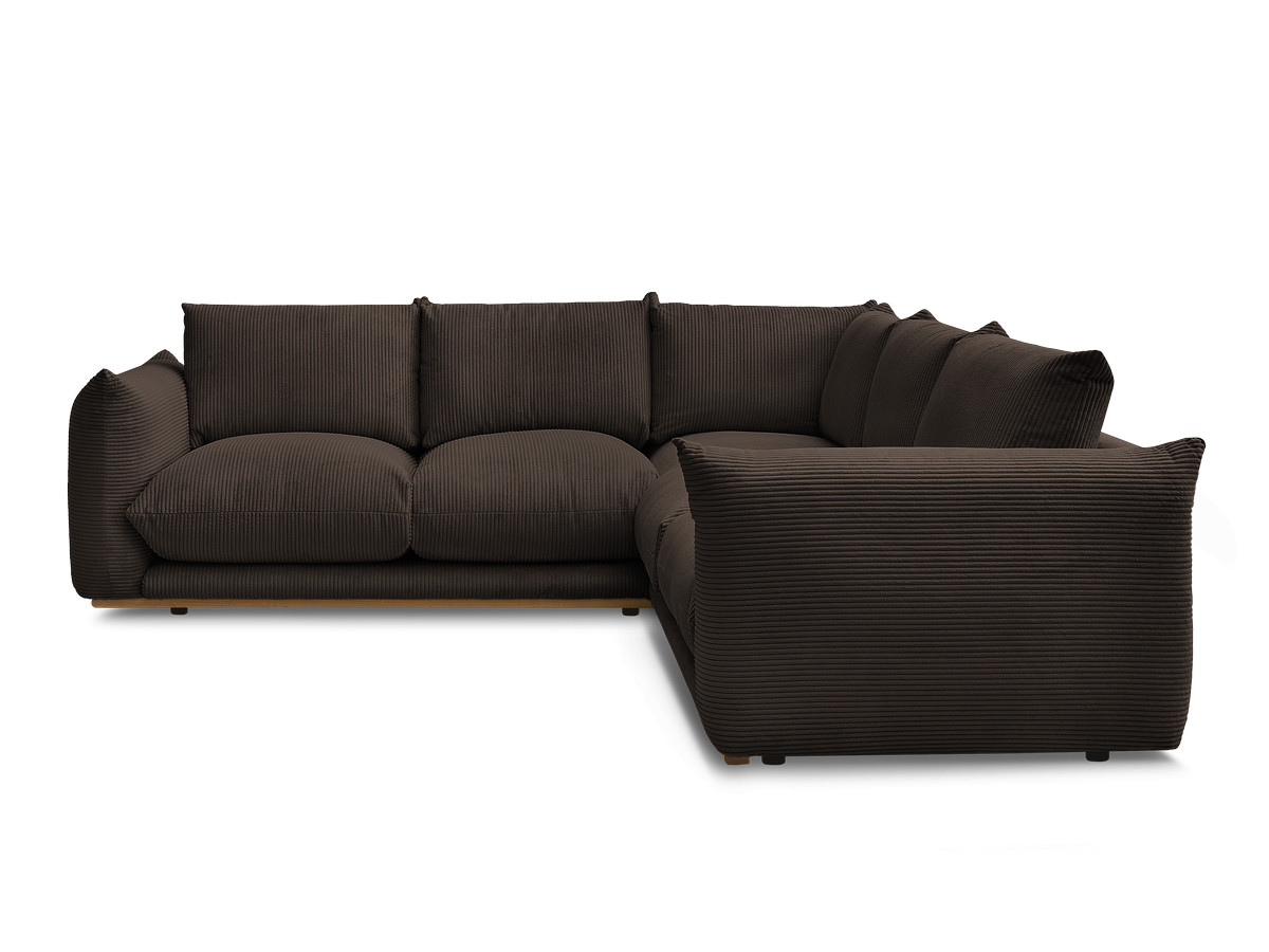 Bobochic Ernest Ecksofa Cordsamt Braun