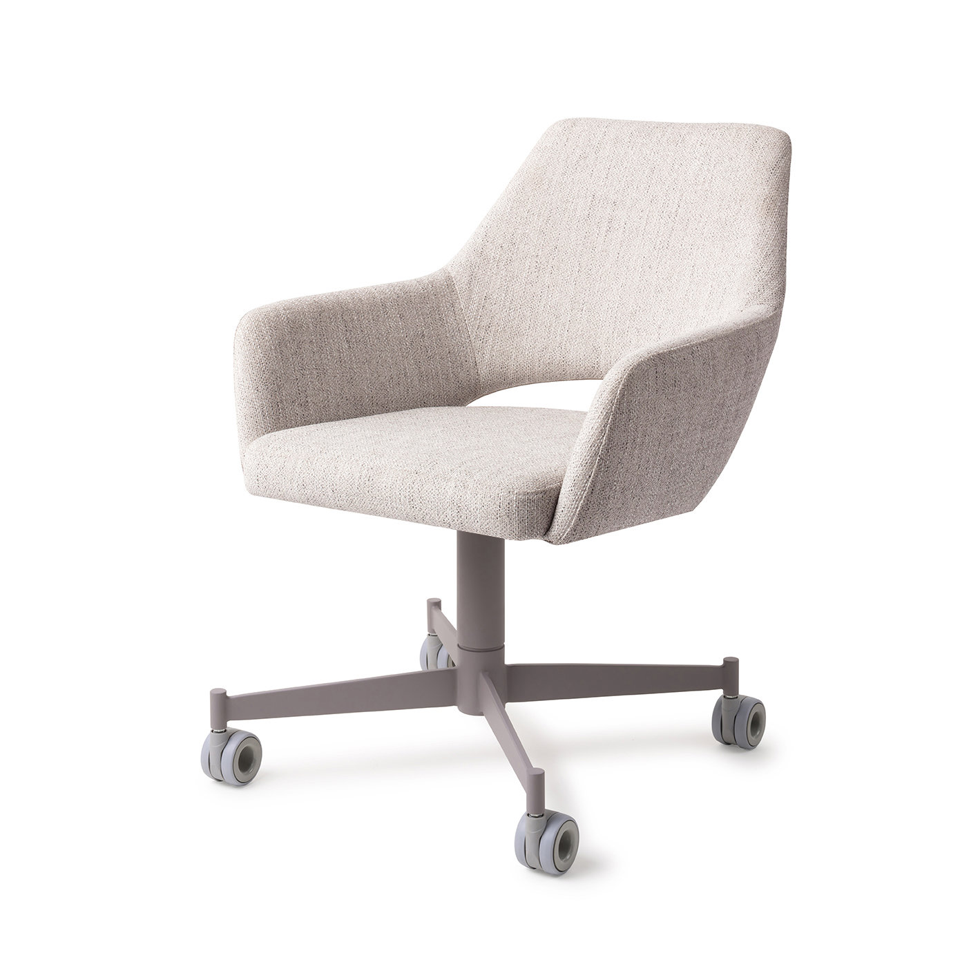 Jesper Home Esszimmerstuhl Yanai Pigeon Caster Grau