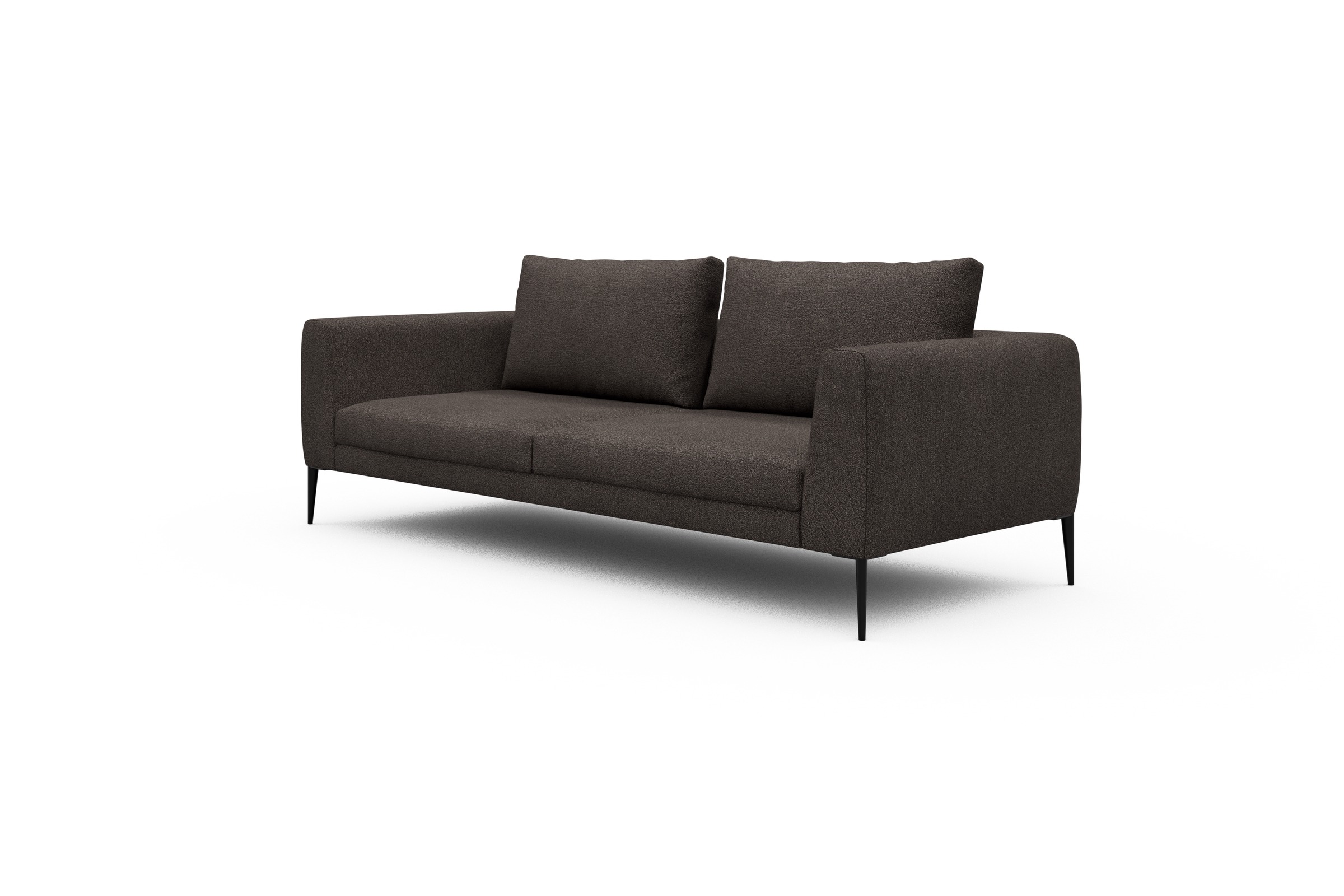 Sofa Paul 3-Sitzer Boucle-Taupe