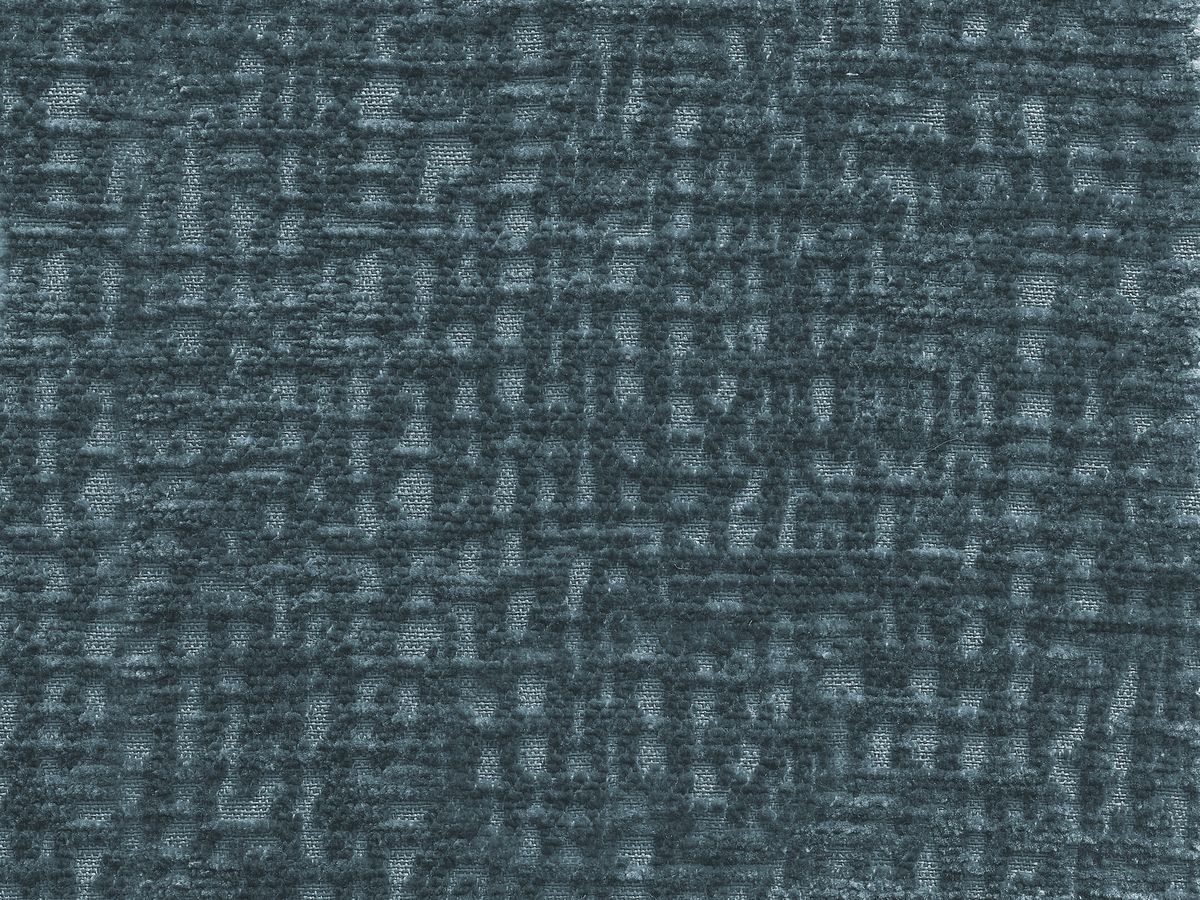 Bobochic Leopold Sofa 3-Sitzer Strukturstoff Dunkelblau Armlehne rechts