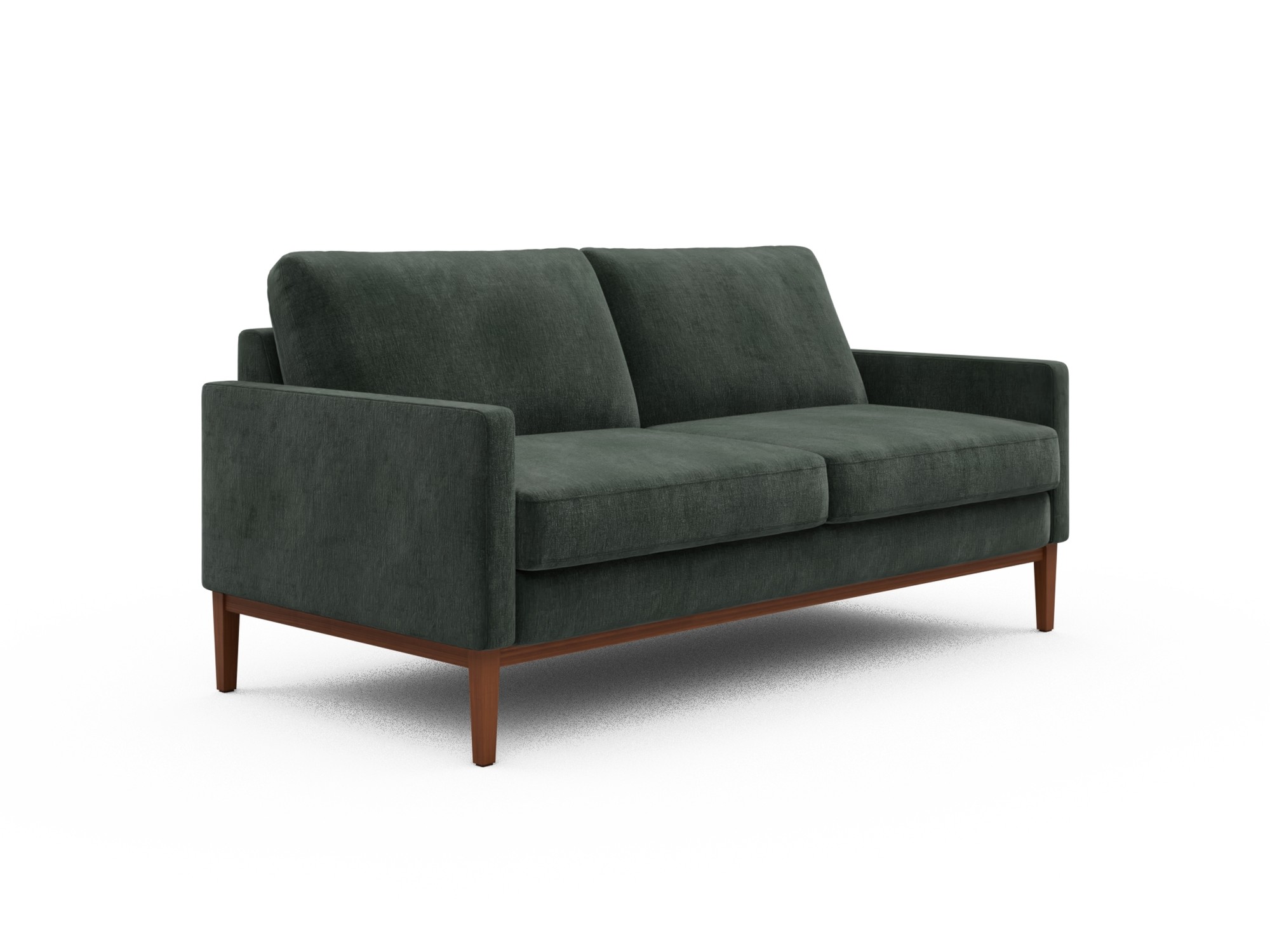 Skandi Home Sofa Bodo 2,5-Sitzer Smooth-Laurel-Green moebelfaktor