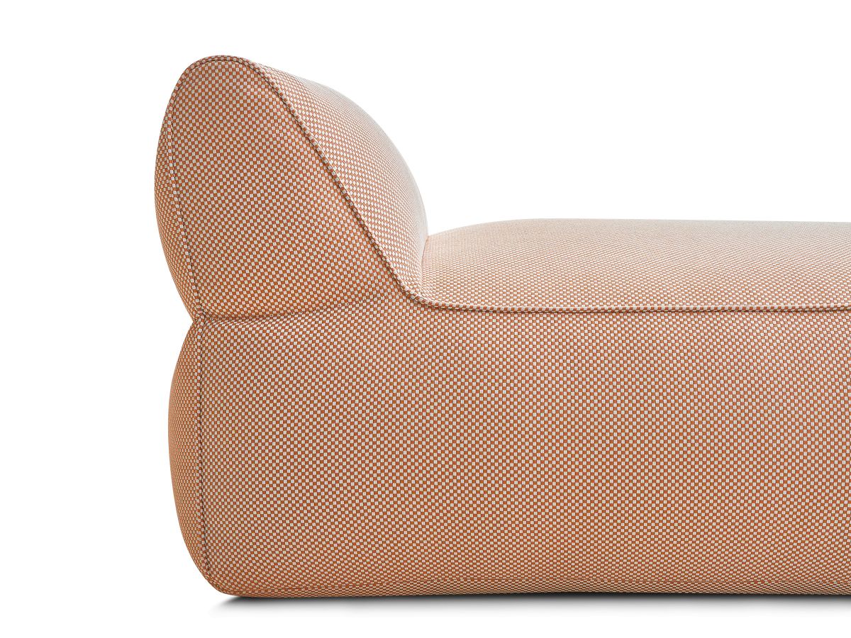 Bobochic Riviera Méridienne-Modul Melange-Stoff Orange