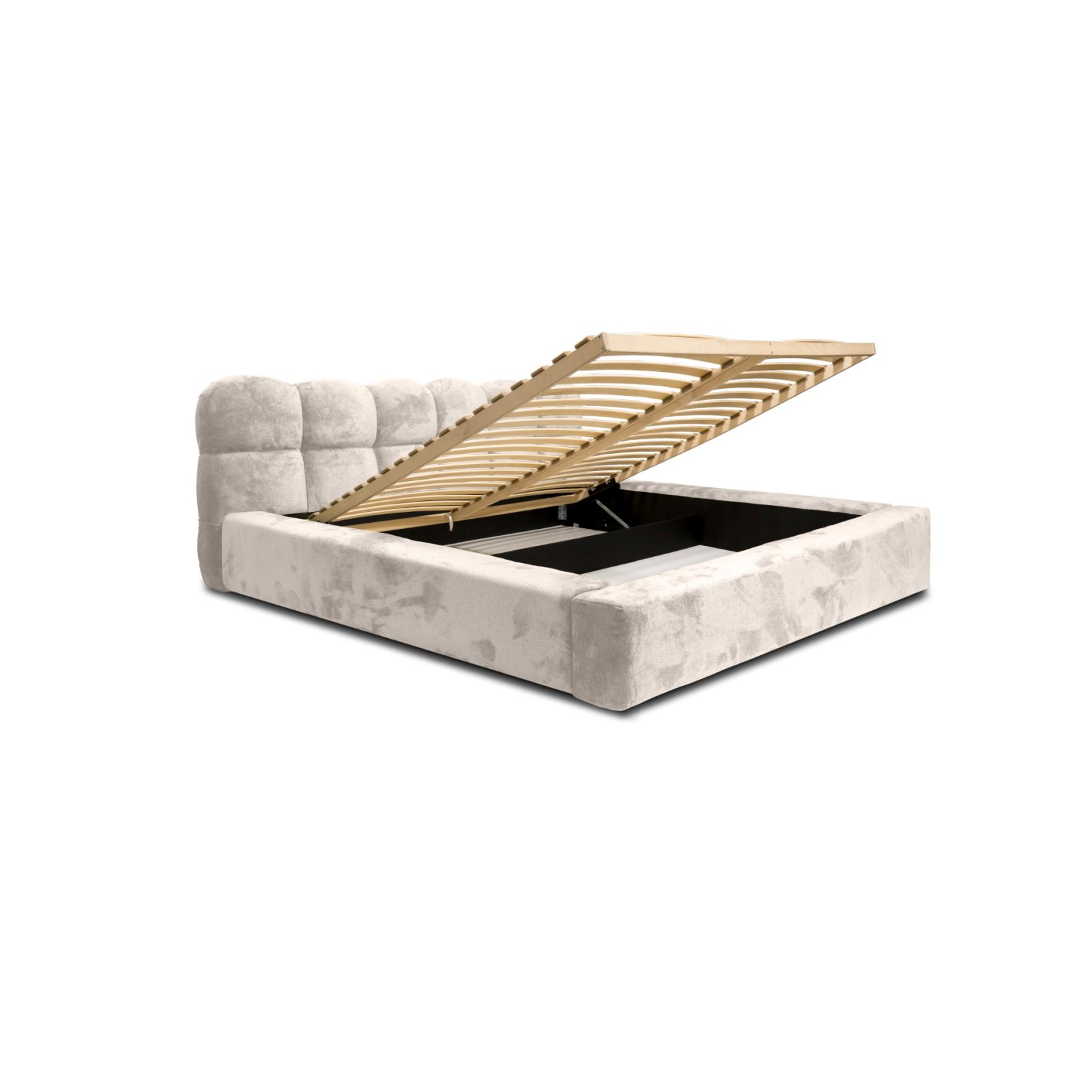 Polsterbett Vento-New Chenille 160x200 mit Holzrahmen Tender Way 01
