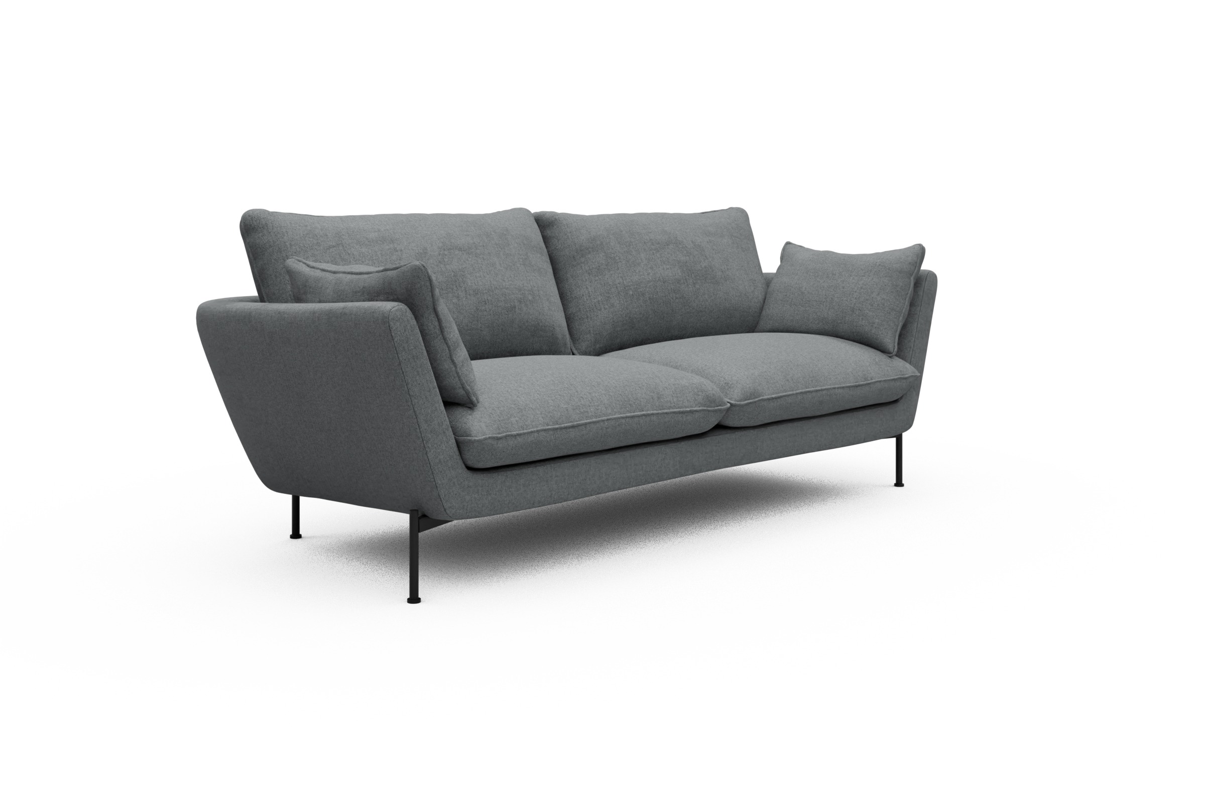 Sofa Anton 3-Sitzer Casone-Gravel-Grey