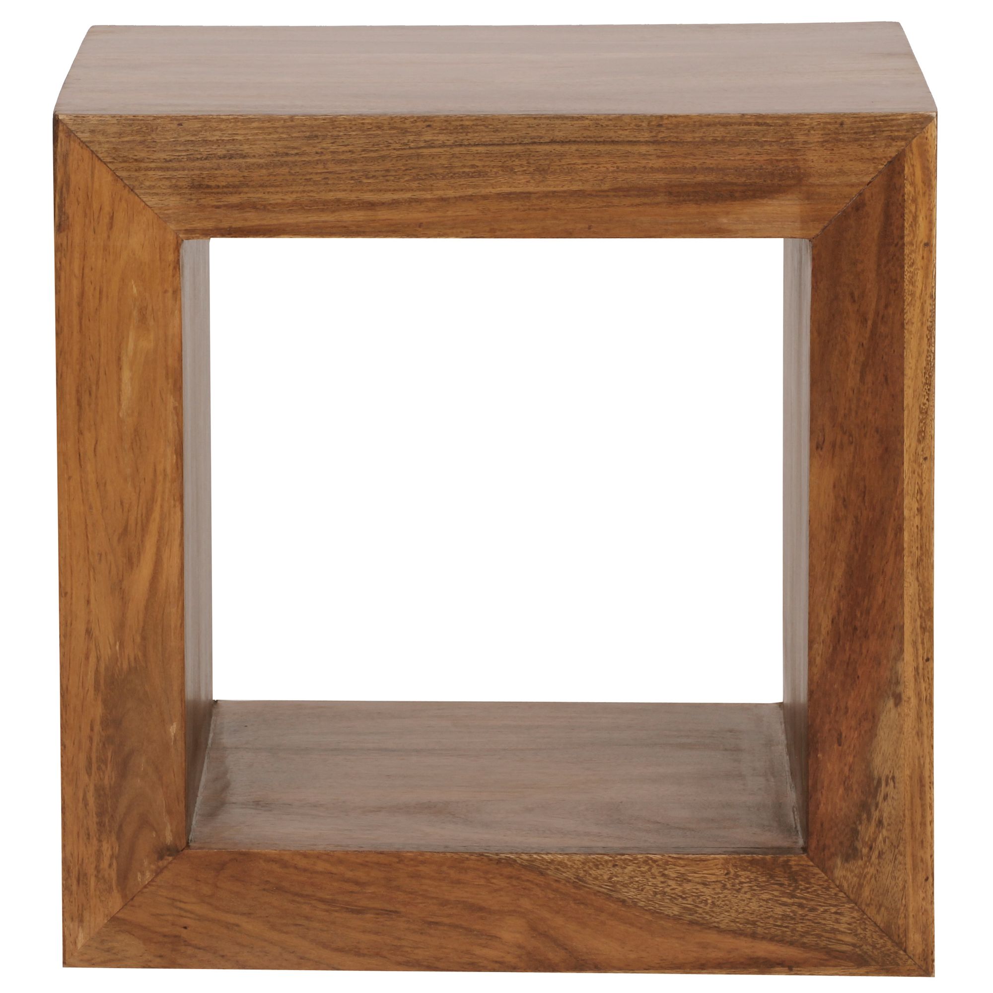 Standregal Austevoll Sheesham Massivholz 44 × 33 × 44 cm