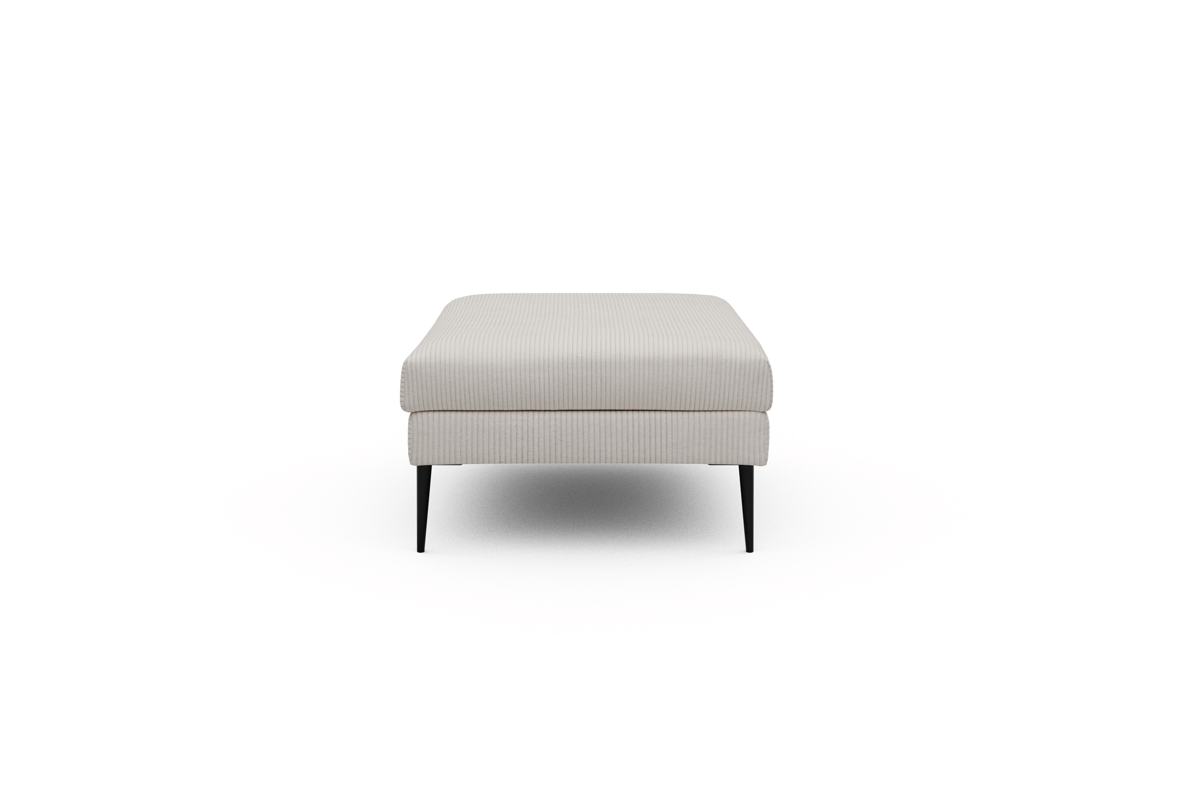 Sitzhocker Paul Corduroy-Ivory