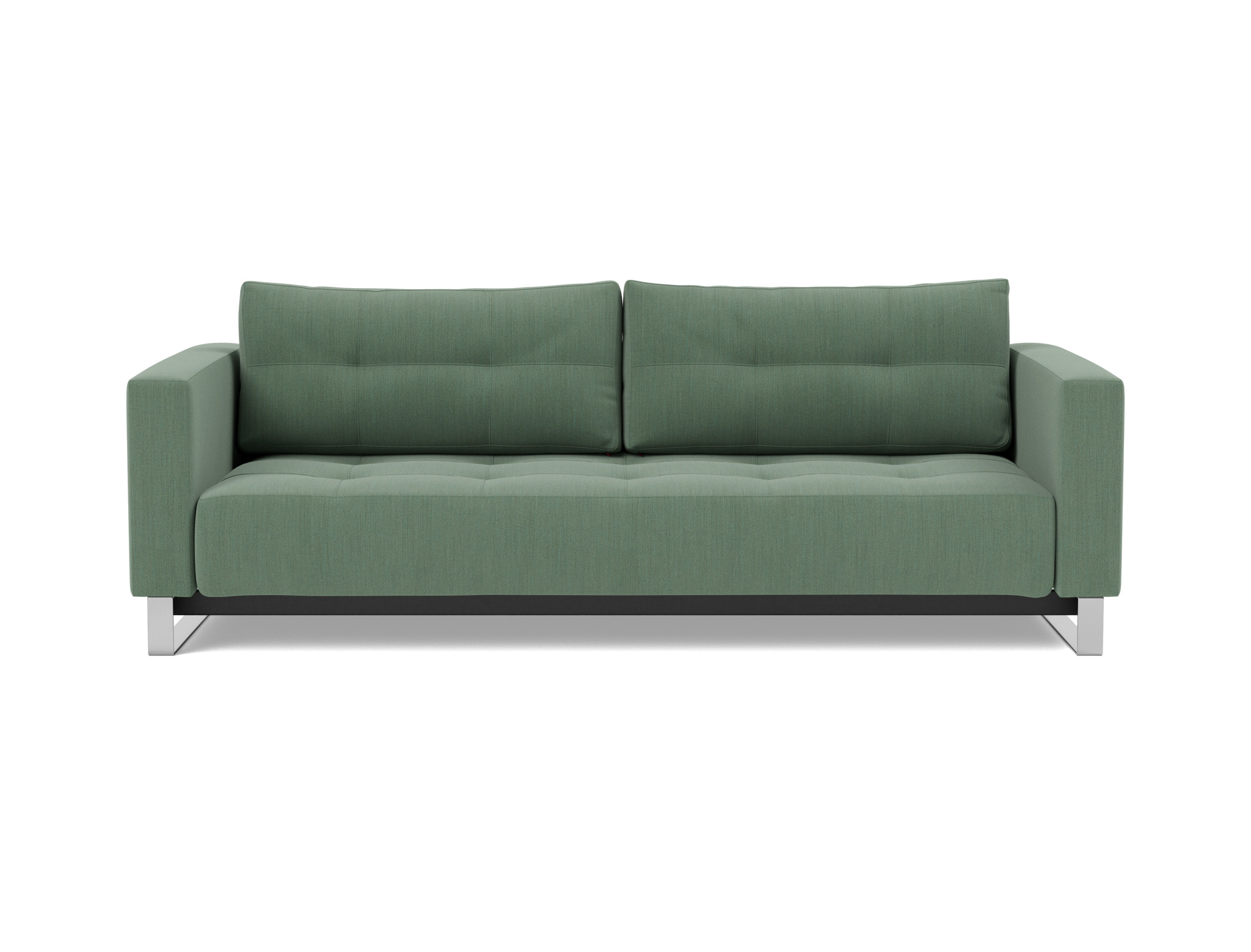 Schlafsofa Cassius D.E.L. Flachgewebe Elegance 518-Green