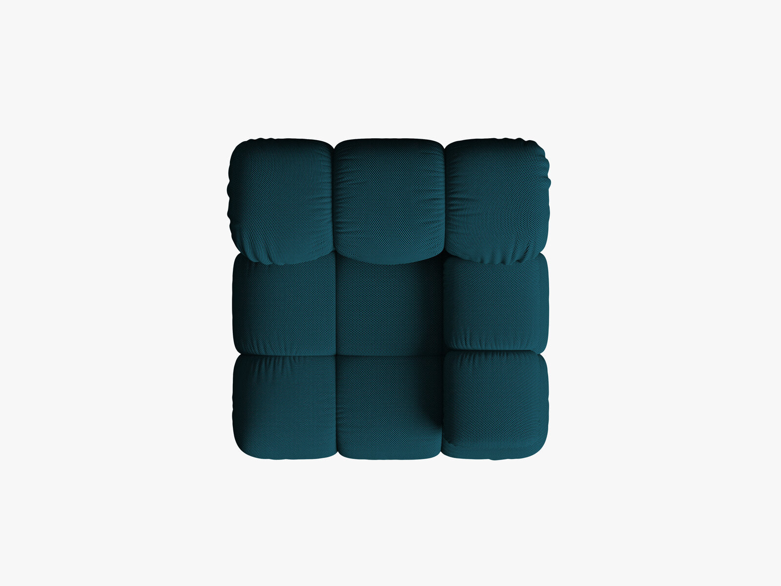 Micadoni Eckmodul Bellis Rechts 3D-Stoff Sonic Marineblau