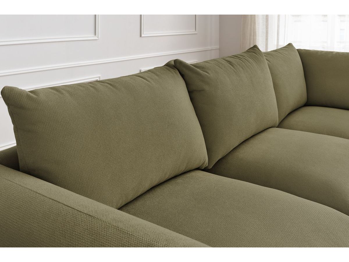 Bobochic Ernest Ecksofa Stoff Grün