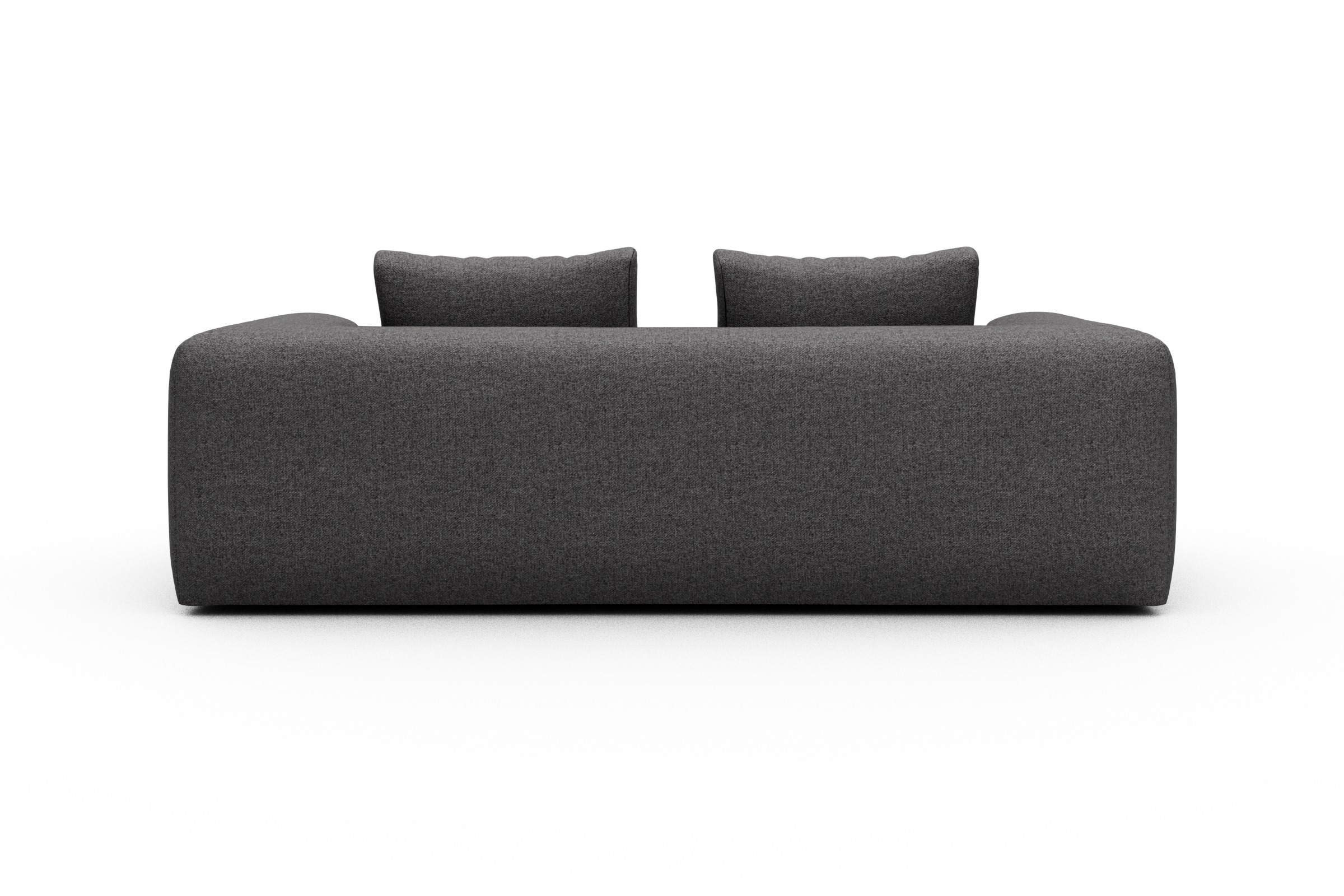 Sofa Fred 3-Sitzer Sama-Antracite