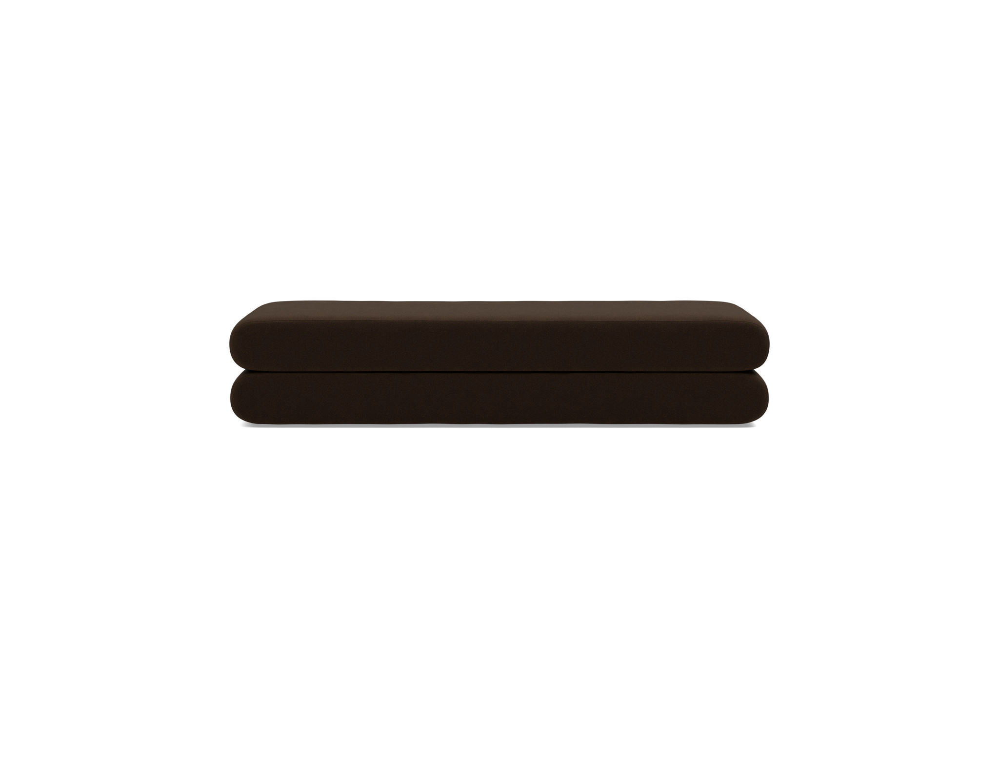 Tagesbett Circlus Strukturierter Stoff Taura 358-Chocco